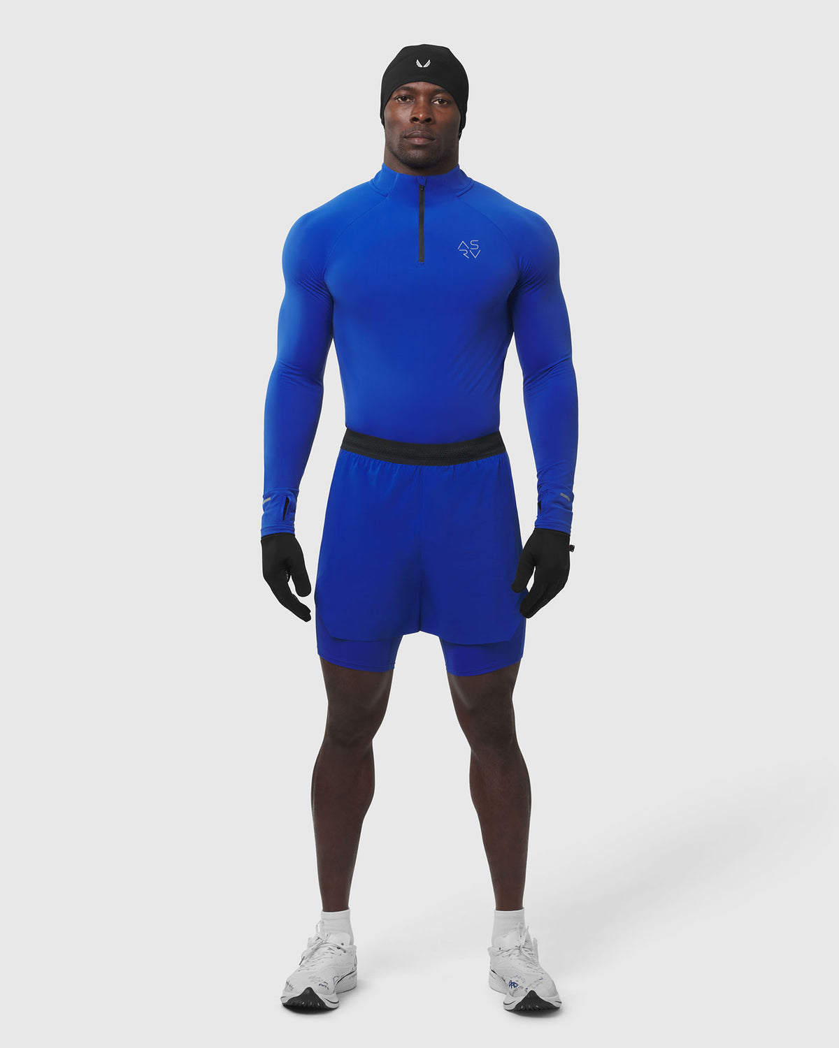 0953. Aerotex™ Hybrid Liner Short - Electric Blue/Electric Blue "Blade"