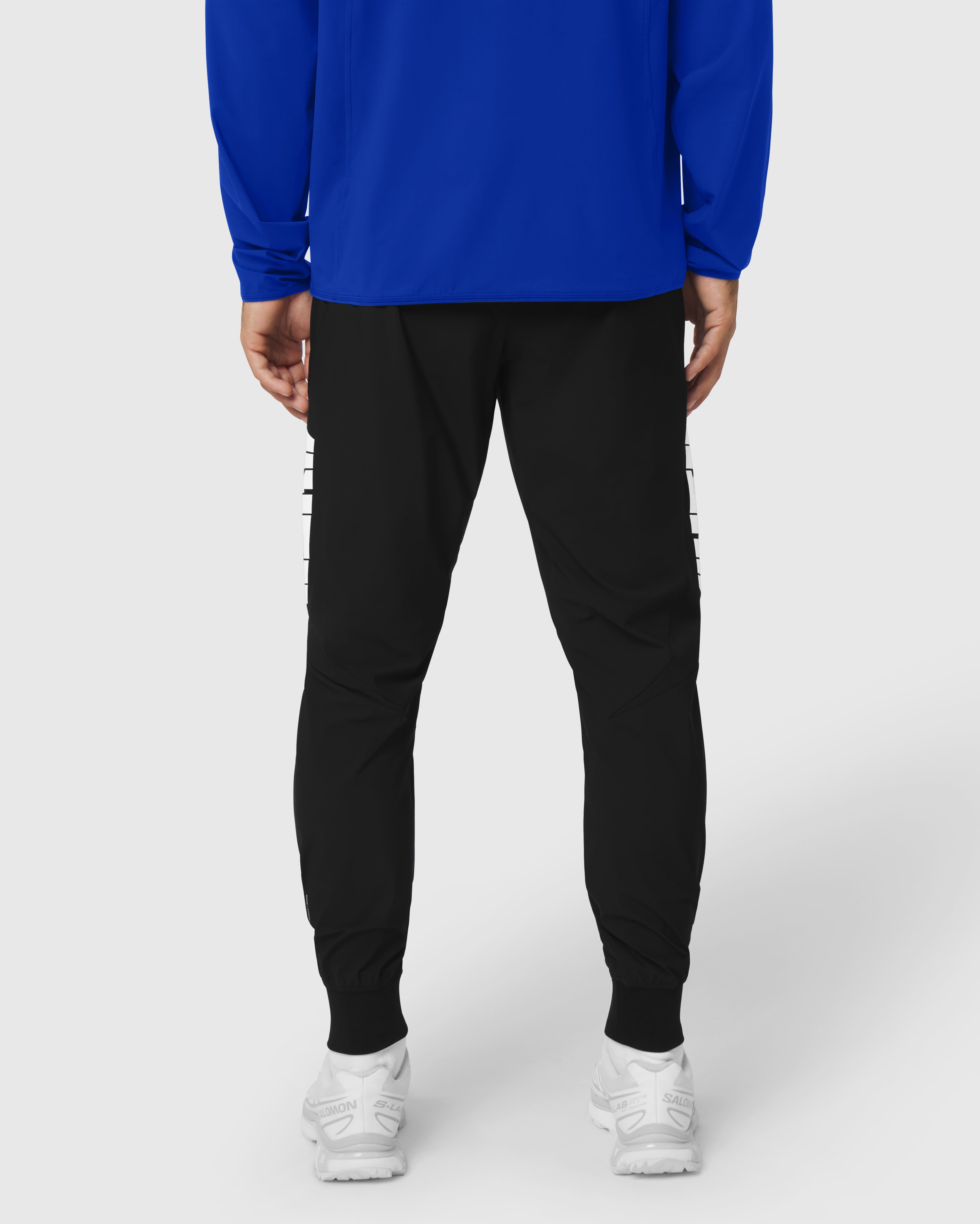 1067. Tetra-Lite® Cuffed Training Jogger - Black "Blade"