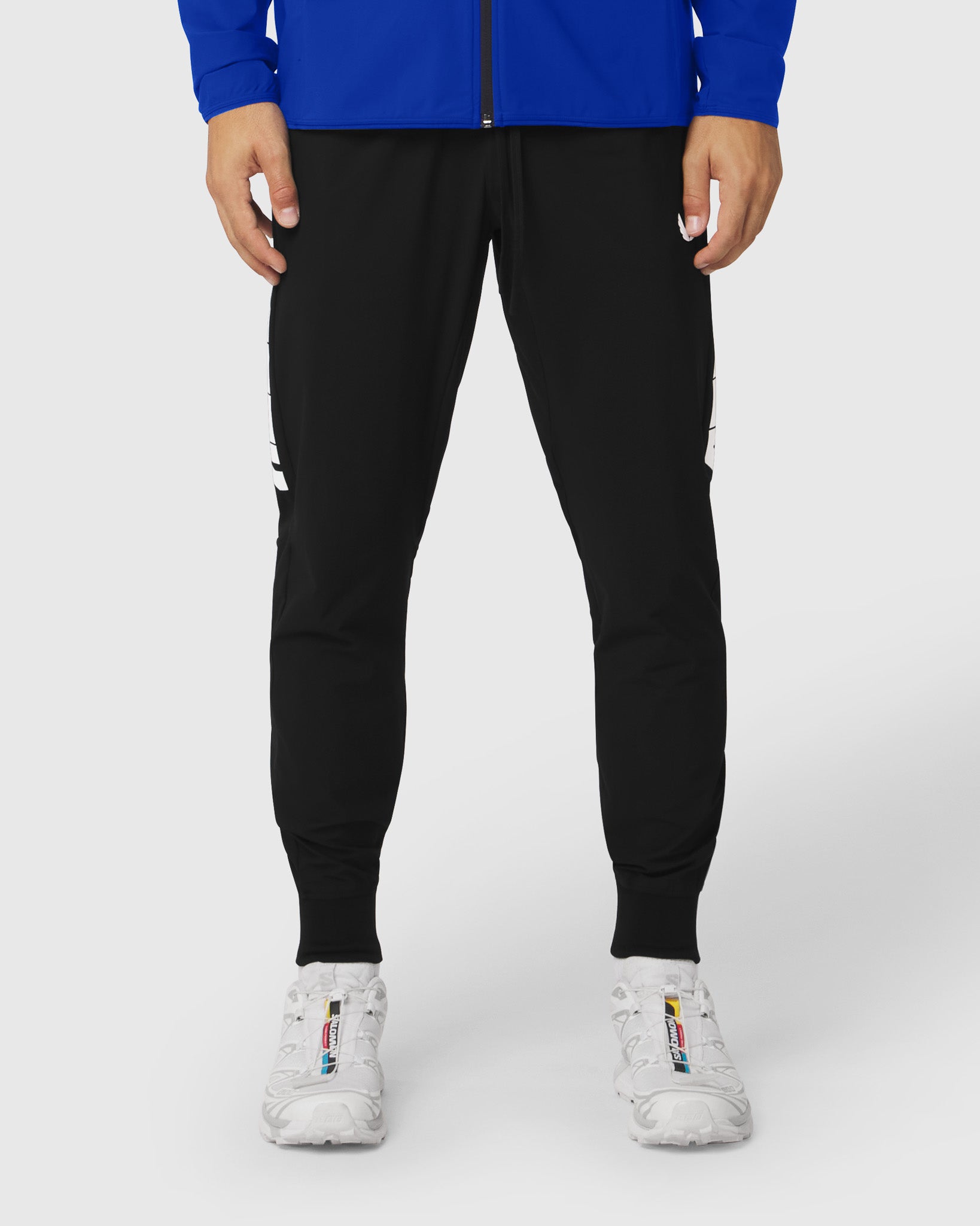 1067. Tetra-Lite® Cuffed Training Jogger - Black "Blade"