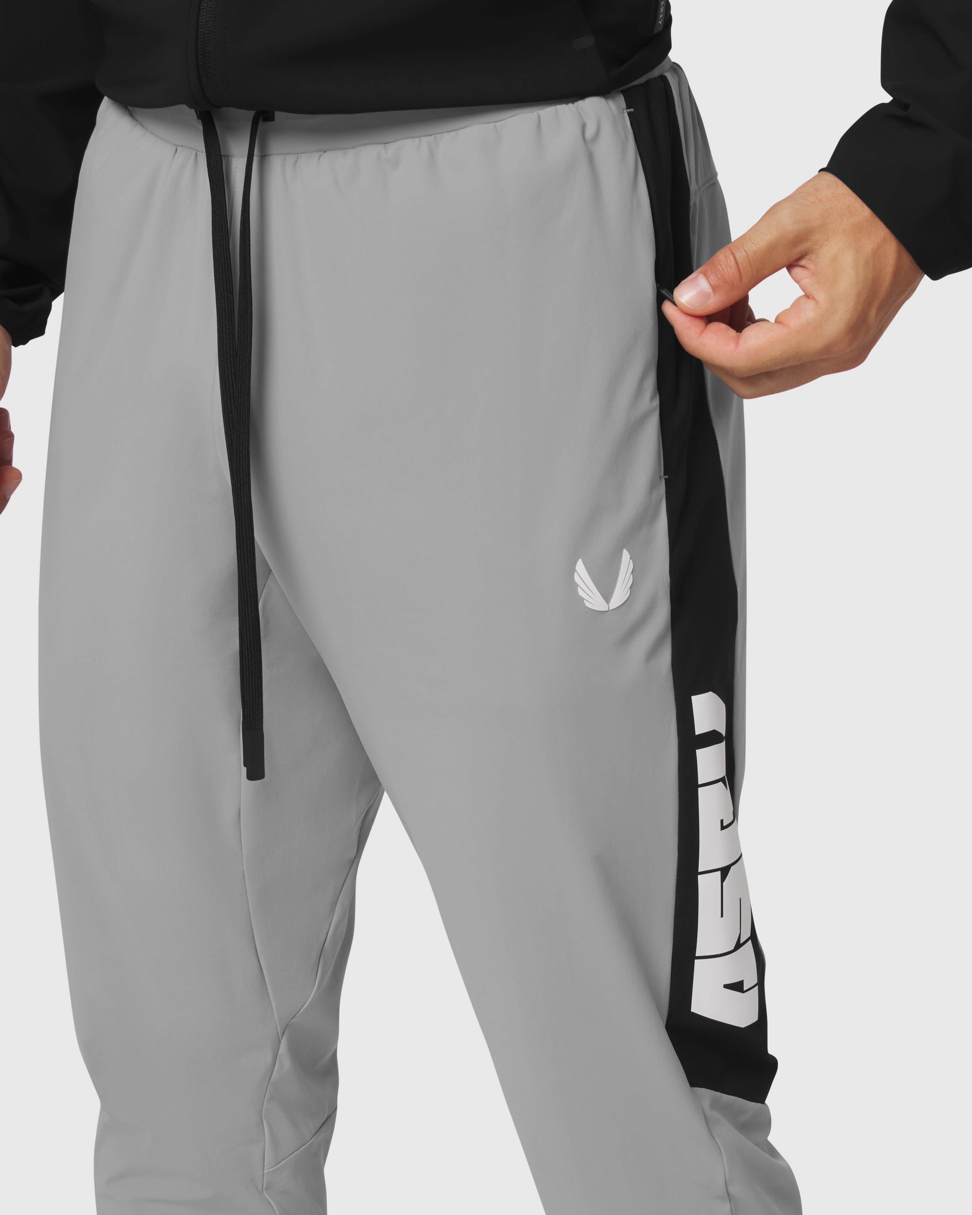 1067. Tetra-Lite® Cuffed Training Jogger - Slate Grey "Blade"