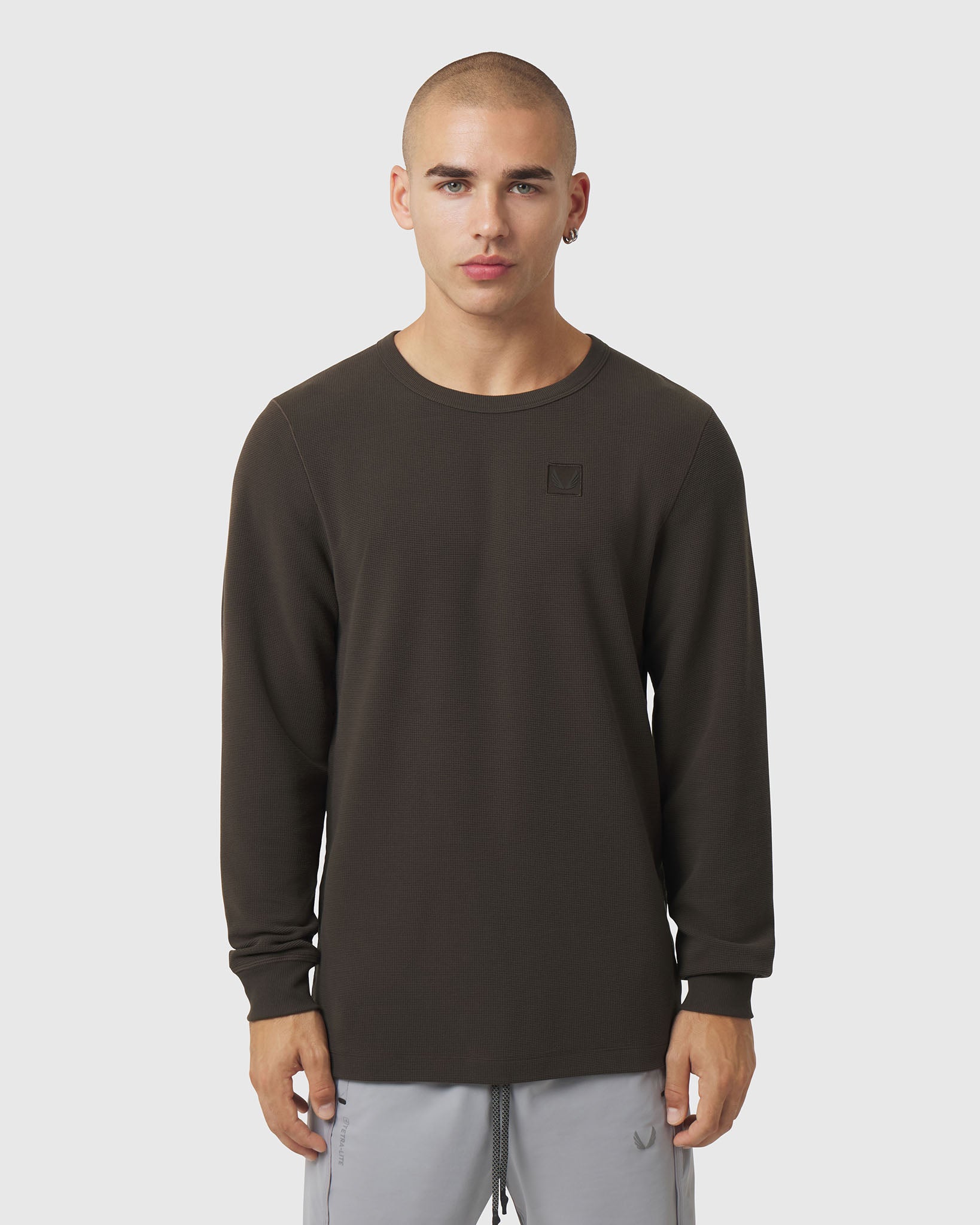 1112. Tech-Waffle™ Longsleeve - Black