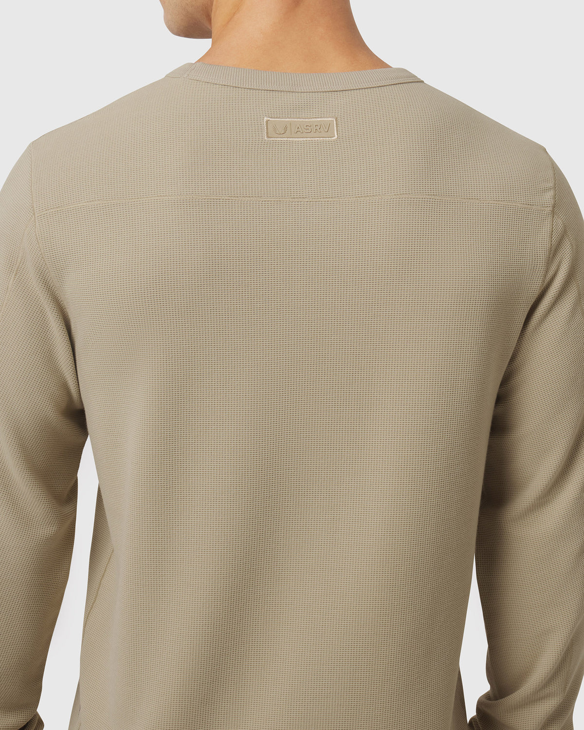 1112. Tech-Waffle™ Longsleeve - Khaki