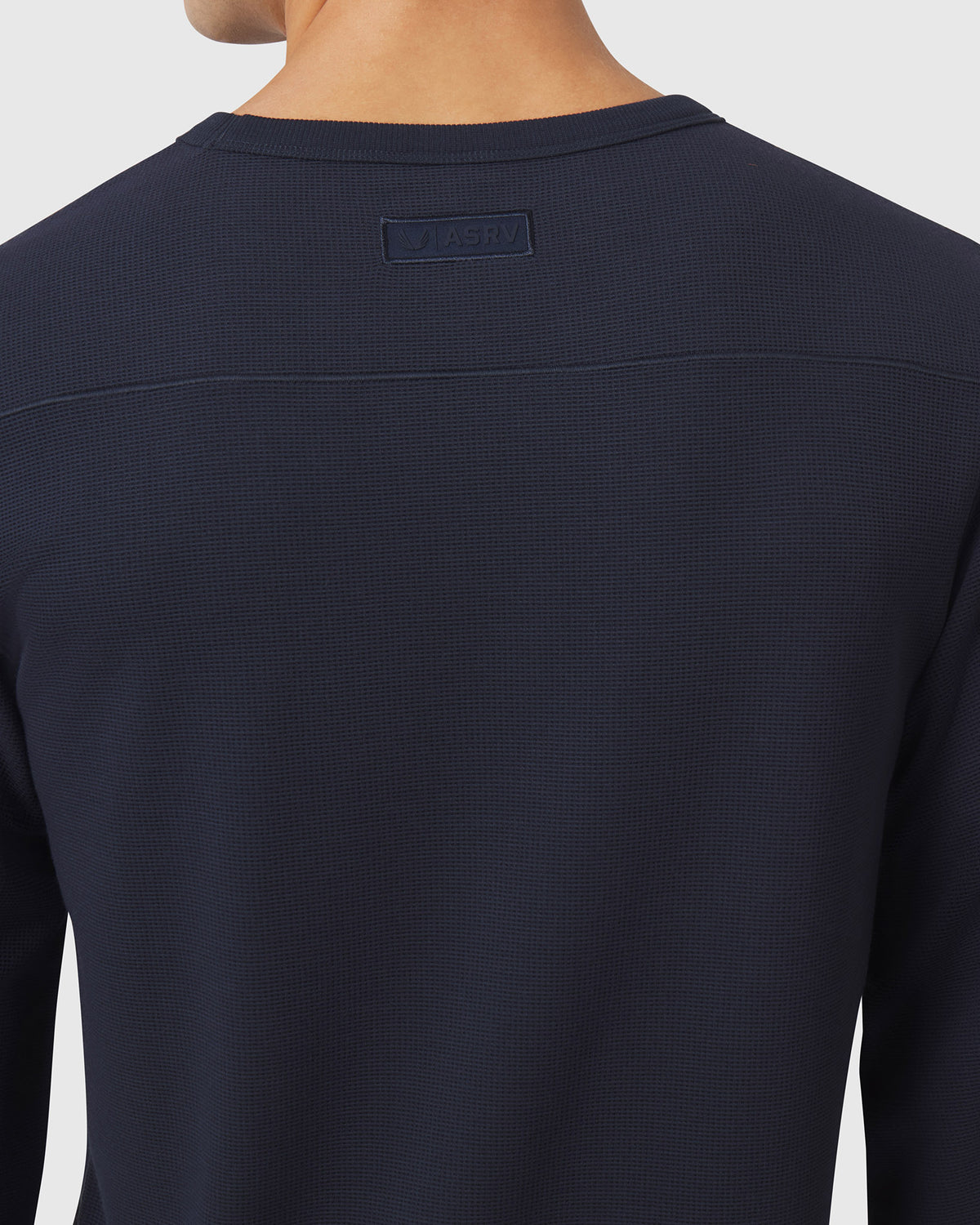 1112. Tech-Waffle™ Longsleeve - Navy