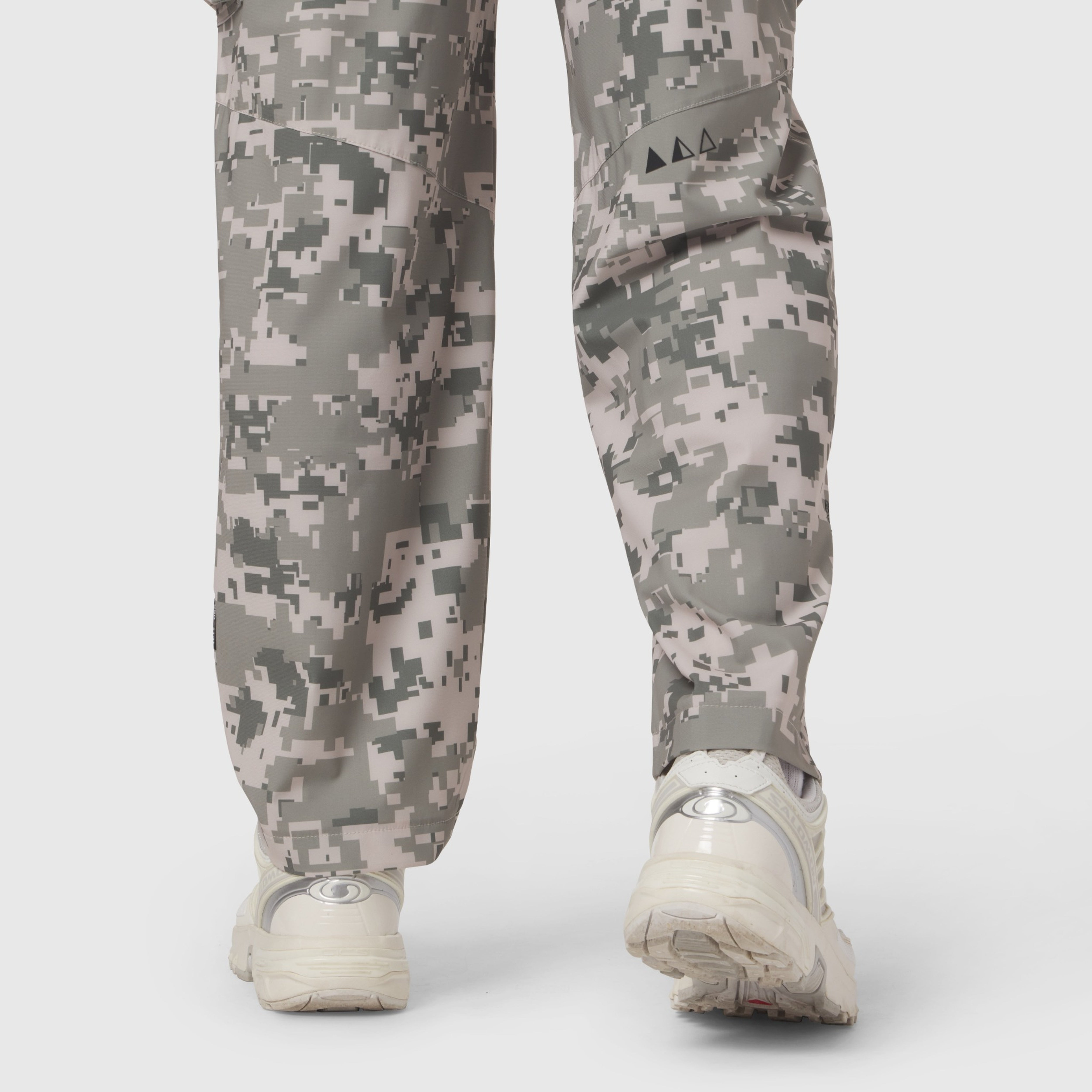 Tetra-Lite® Cargo City Pant in digital camo, model wearing, back view of legs