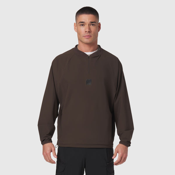 1141. Tetra-Lite® Blade Collar Zip Jacket- Dark Earth