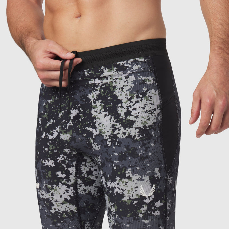 1146. Lycra® Ribbed Running Tight - Pixel Camo – ASRV