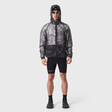 1162. Weather-Ready Transparent Ripstop Shell Jacket - Pixel Camo