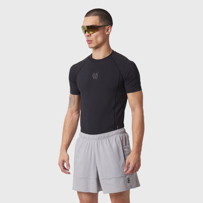 1164. LYCRA® ADAPTIV Baselayer Shortsleeve - Black – ASRV