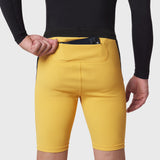 1170. Lycra® Ribbed Run Half-Tight - Amber