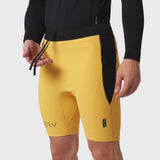 1170. Lycra® Ribbed Run Half-Tight - Amber