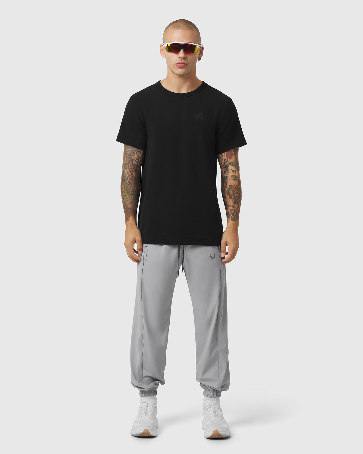 1202. Tech-Waffle™ Tee - Black