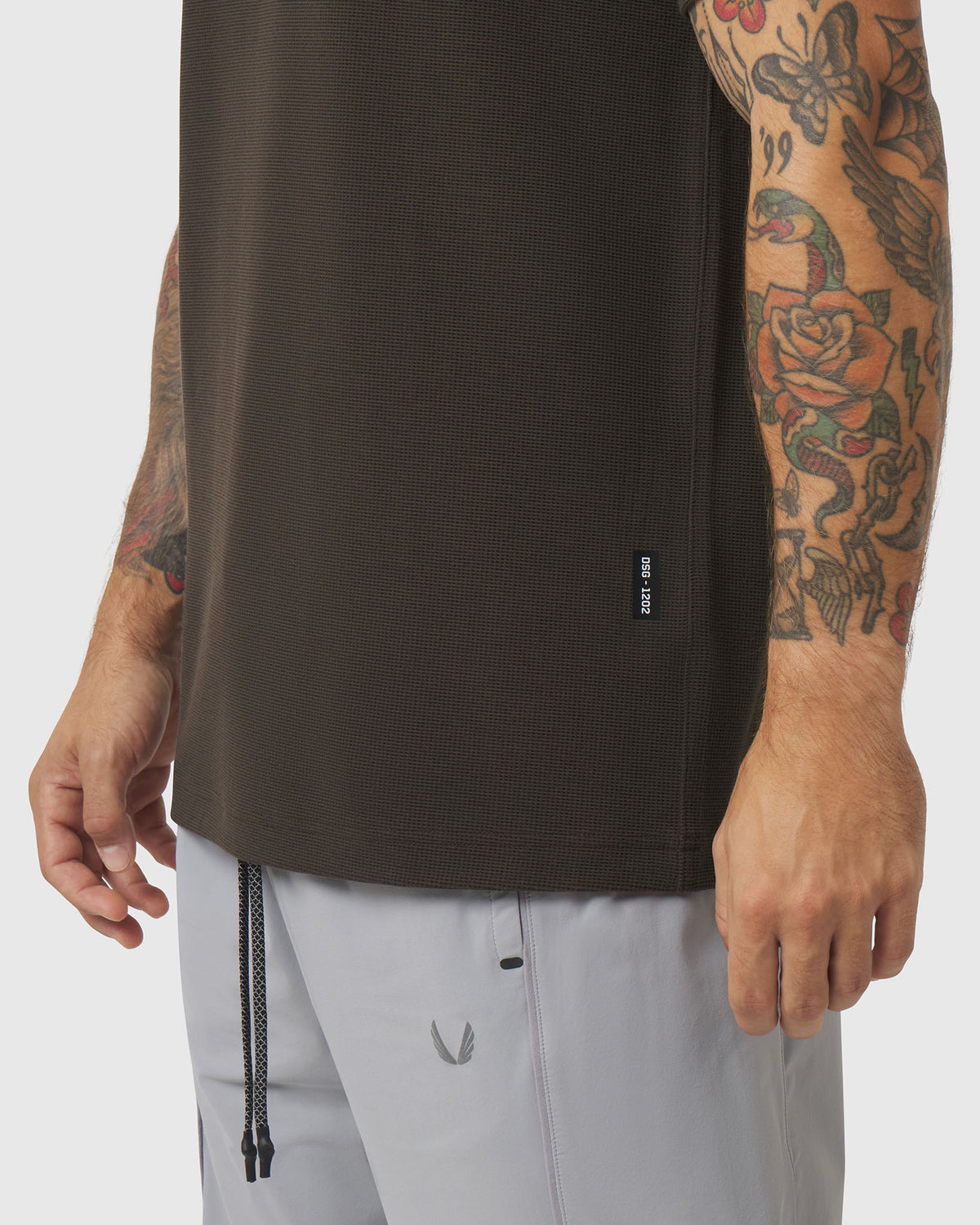1202. Tech-Waffle™ Tee - Dark Earth