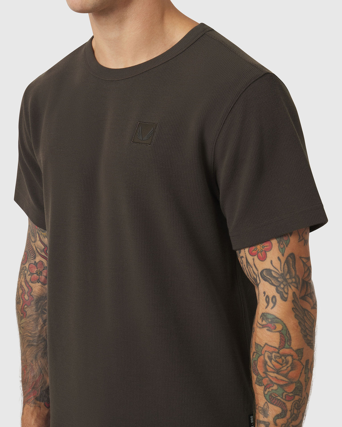 1202. Tech-Waffle™ Tee - Dark Earth
