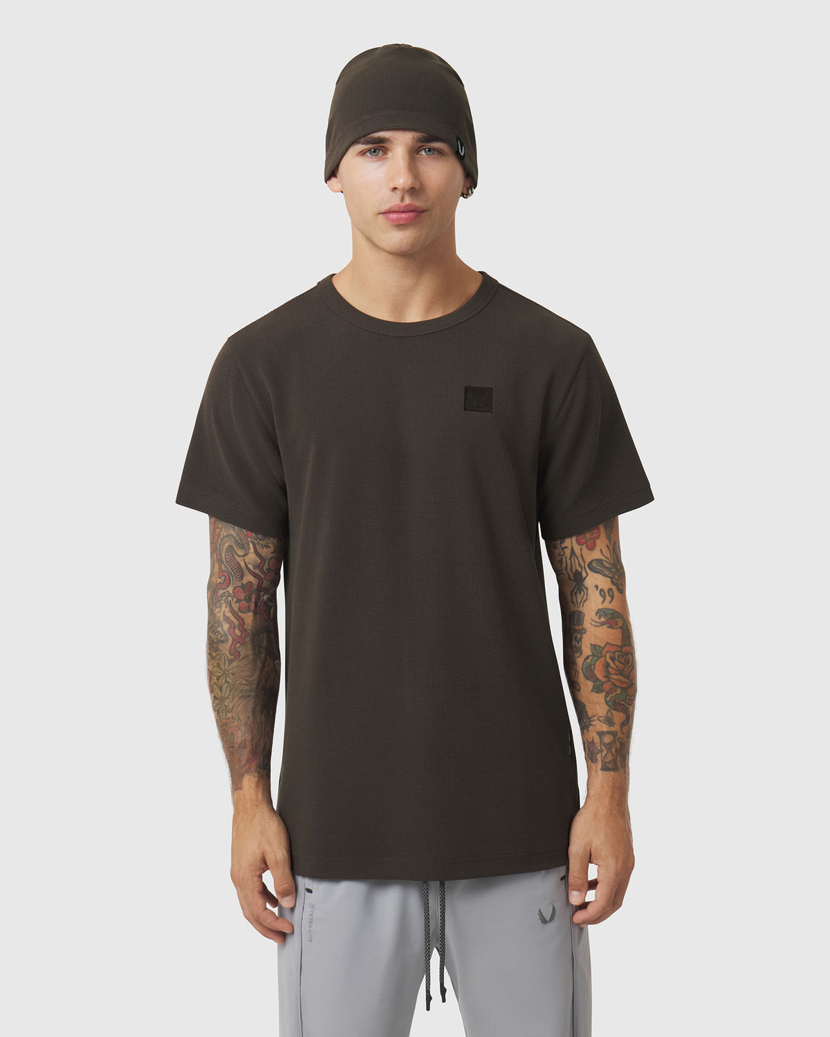 1202. Tech-Waffle™ Tee - Dark Earth