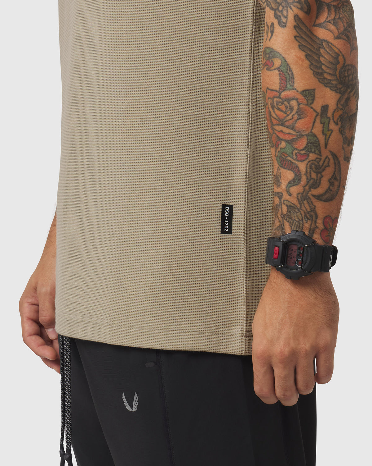 1202. Tech-Waffle™ Tee - Khaki
