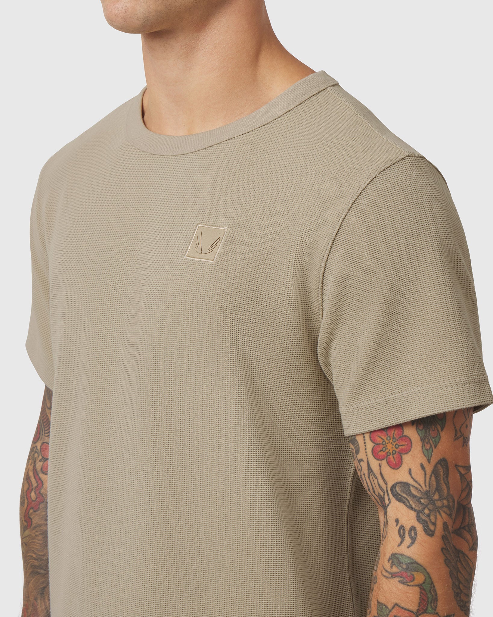 1202. Tech-Waffle™ Tee - Khaki