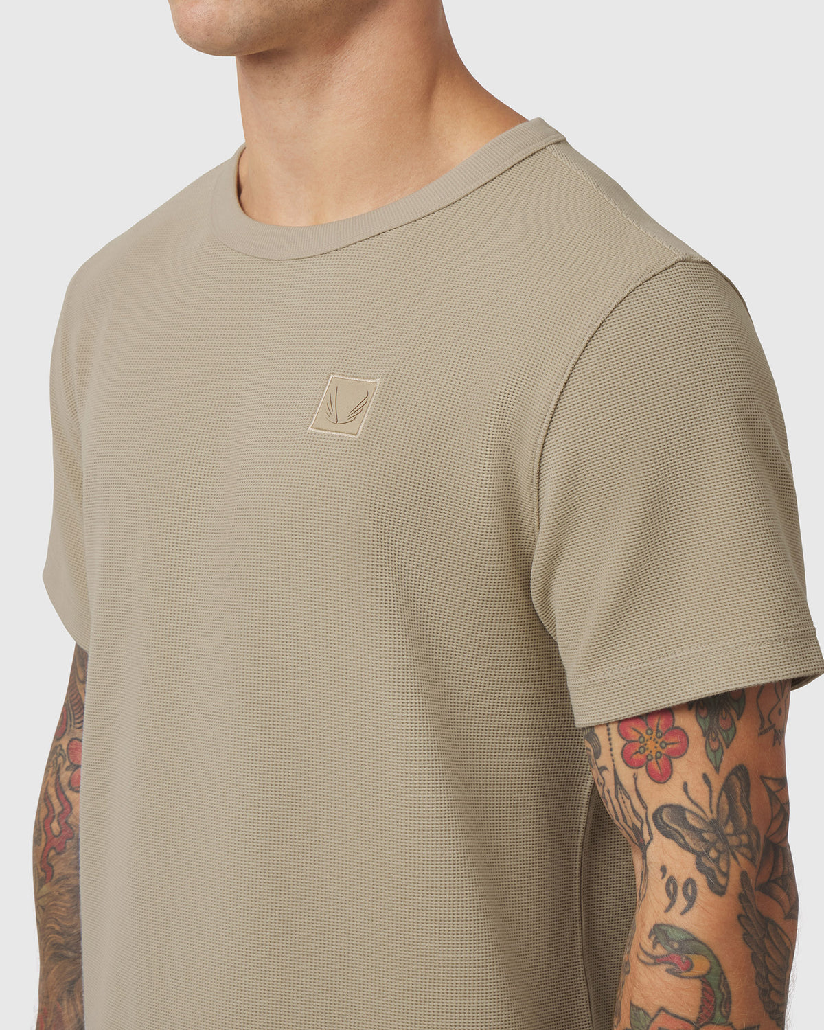 1202. Tech-Waffle™ Tee - Khaki