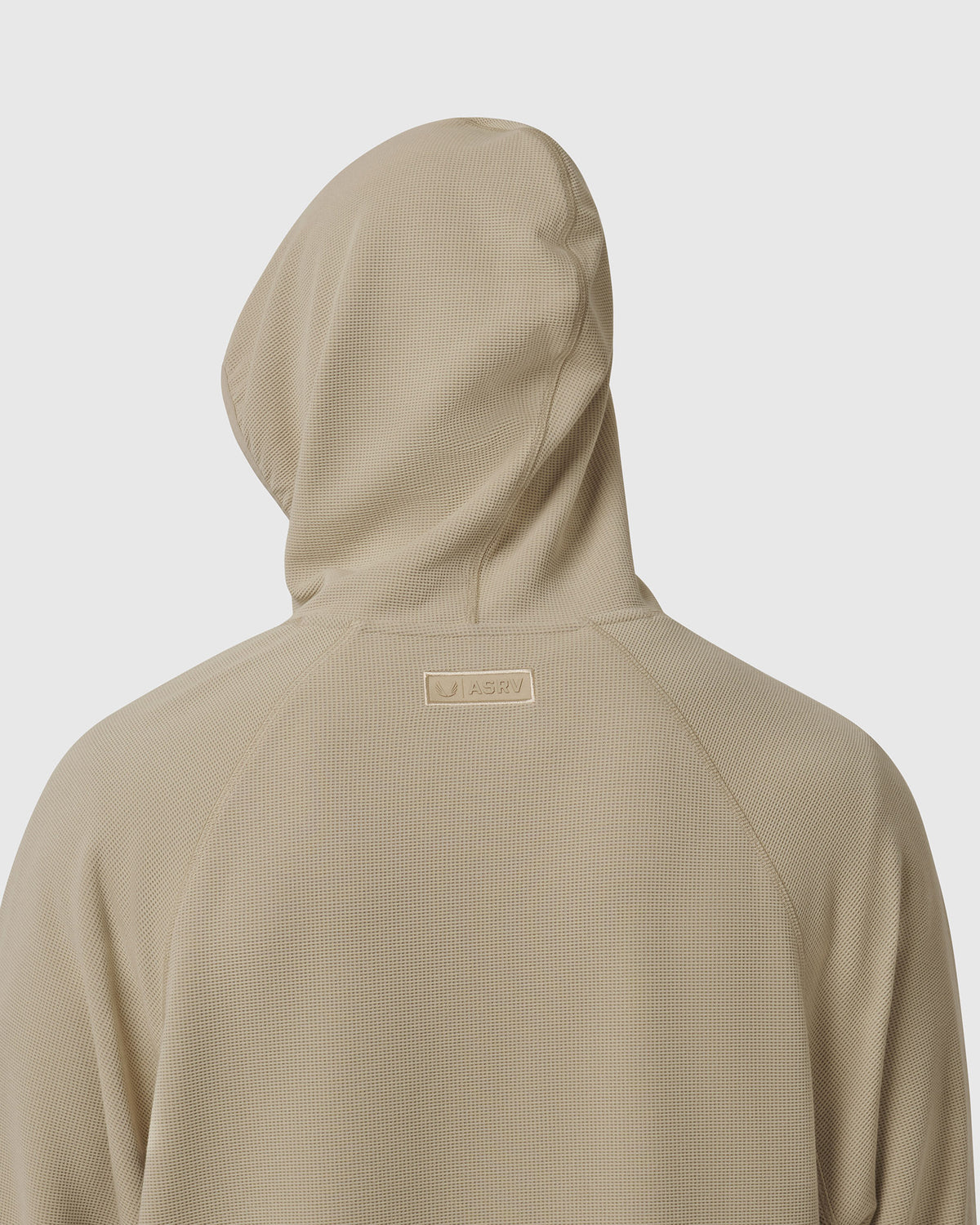 1206. Tech-Waffle™ Scuba Hoodie - Khaki