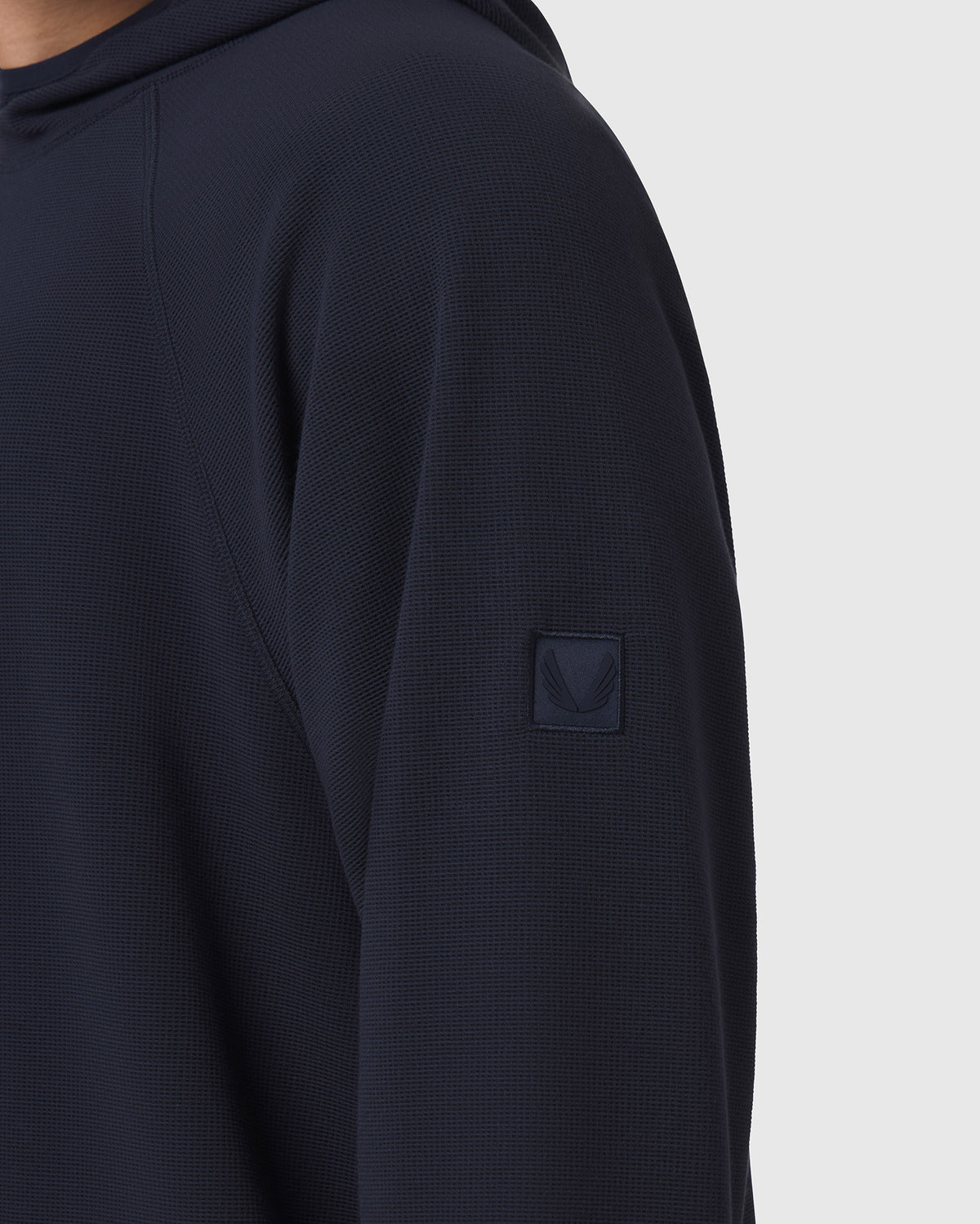 1206. Tech-Waffle™ Scuba Hoodie - Navy
