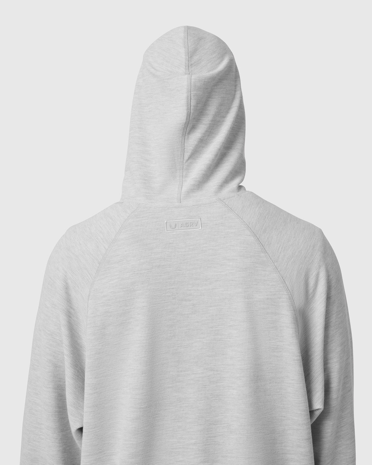 1206. Tech-Waffle™ Scuba Hoodie - Heather Grey