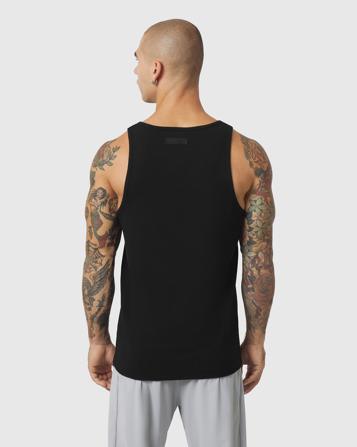 1207. Tech-Waffle™ Slim Tank - Black