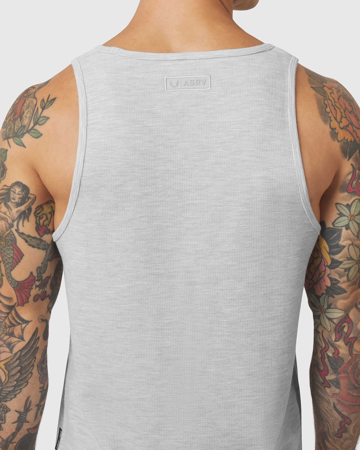 1207. Tech-Waffle™ Slim Tank - Heather Grey