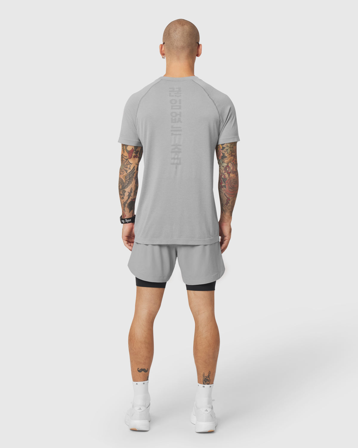 1213. Seamless Training Tee - Slate Grey