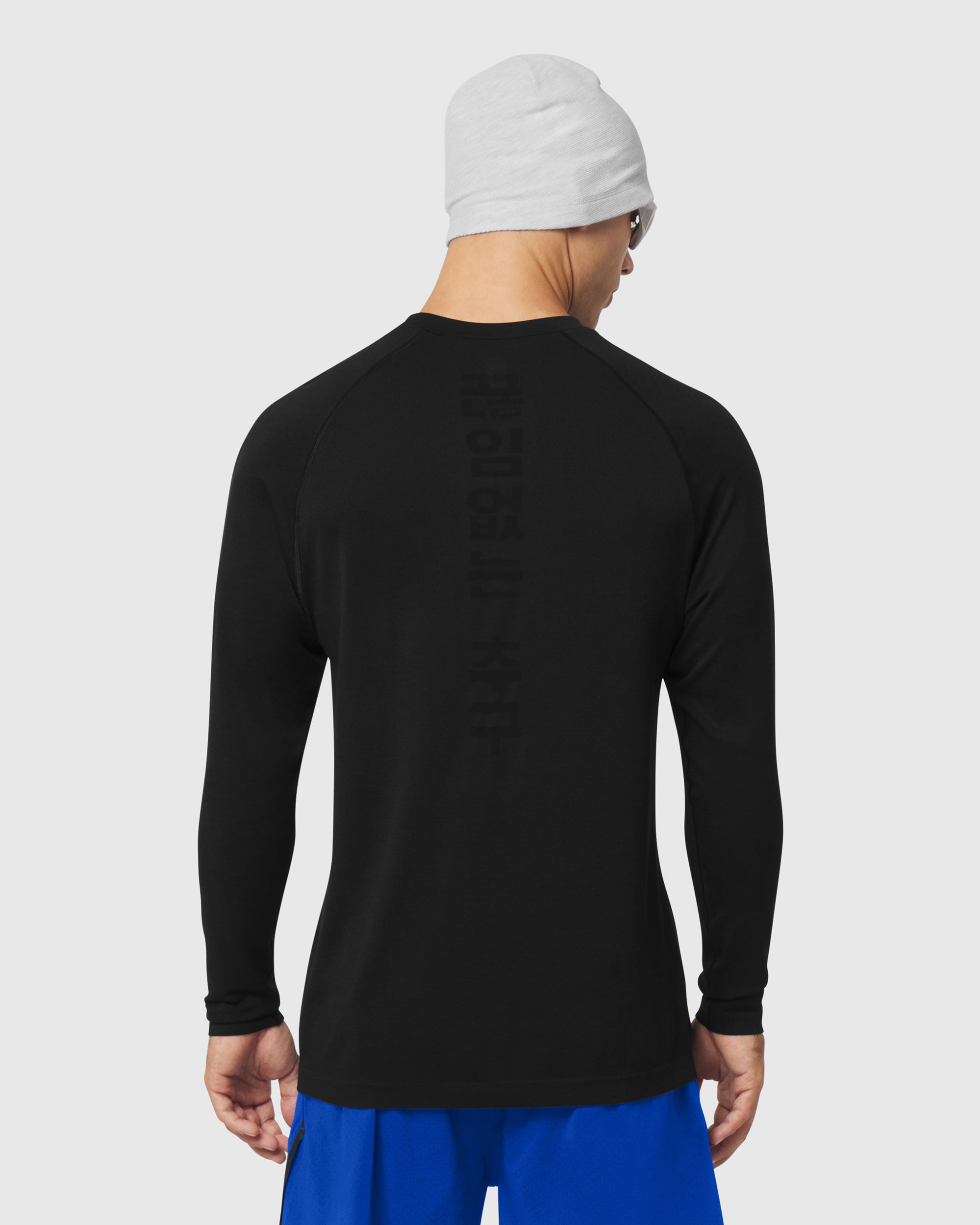 1214. Seamless Training Long Sleeve - Black