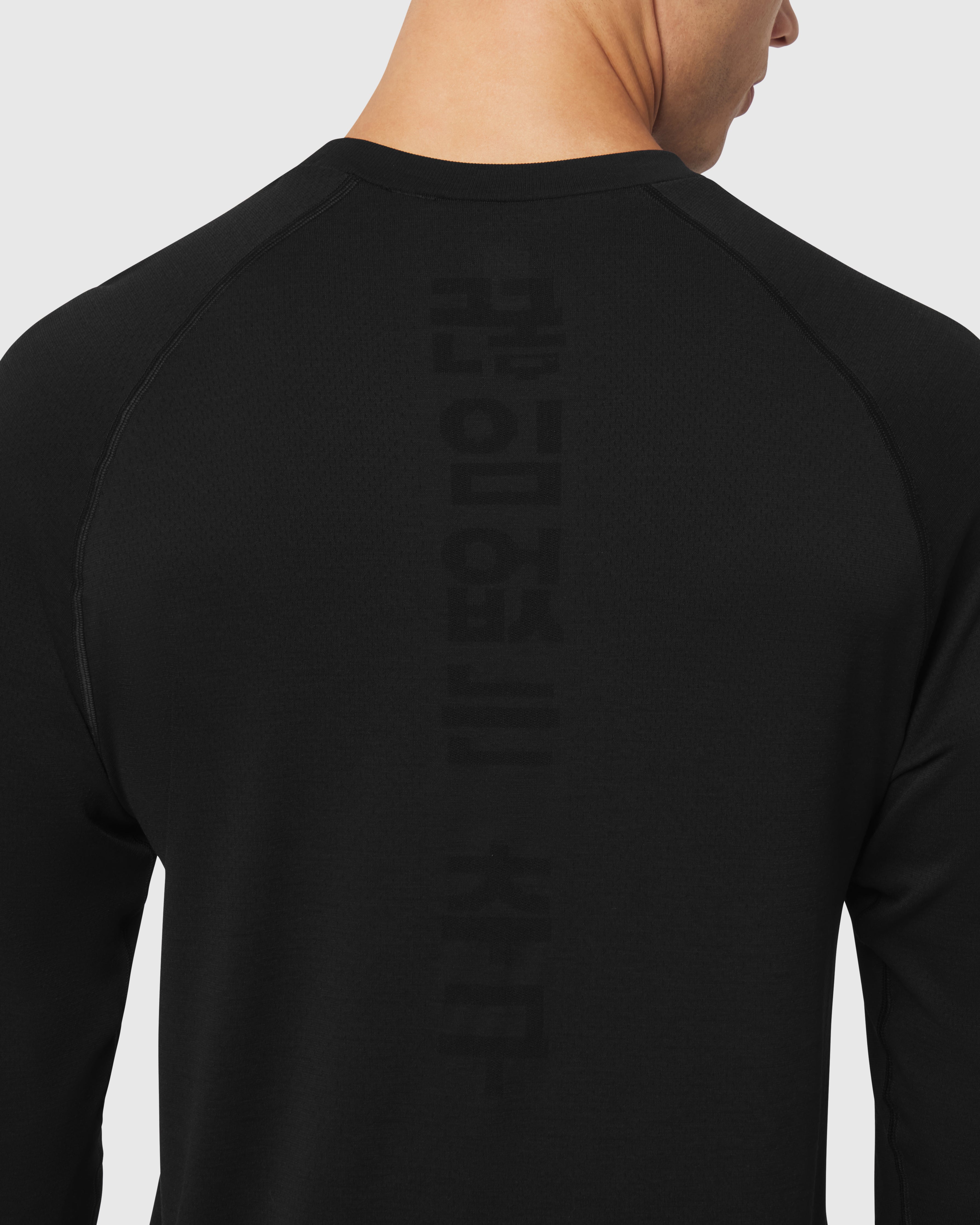 1214. Seamless Training Long Sleeve - Black