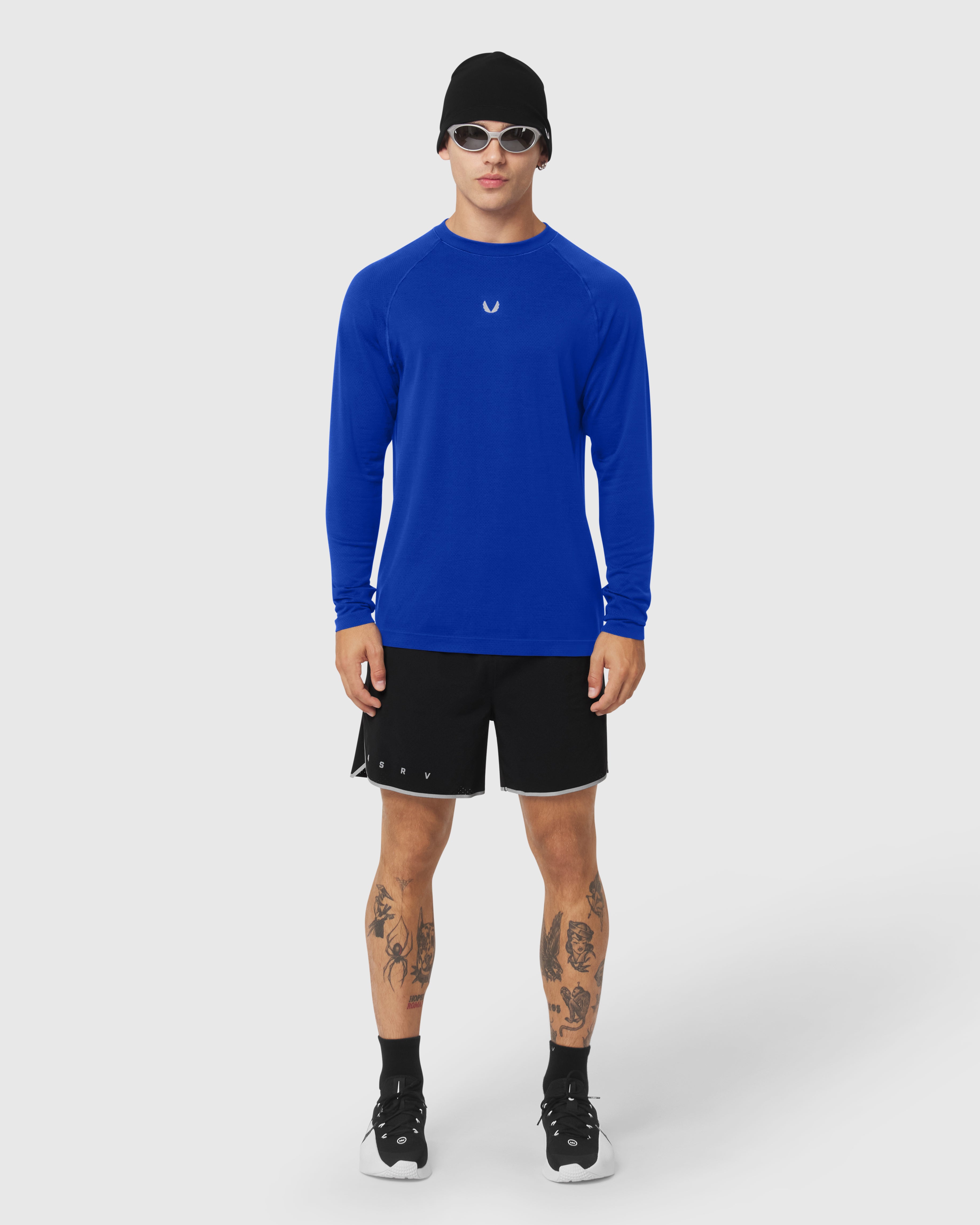 1214. Seamless Training Long Sleeve - Electric Blue