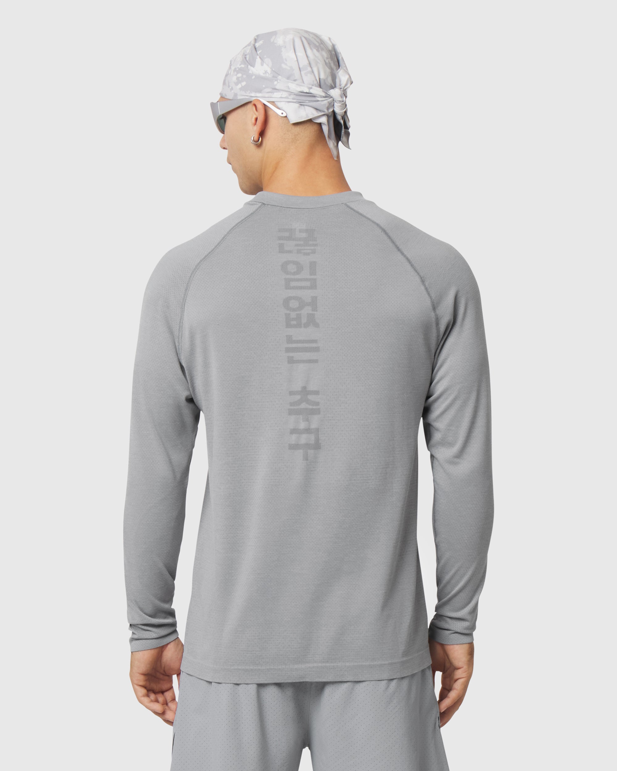1214. Seamless Training Long Sleeve - Slate Grey