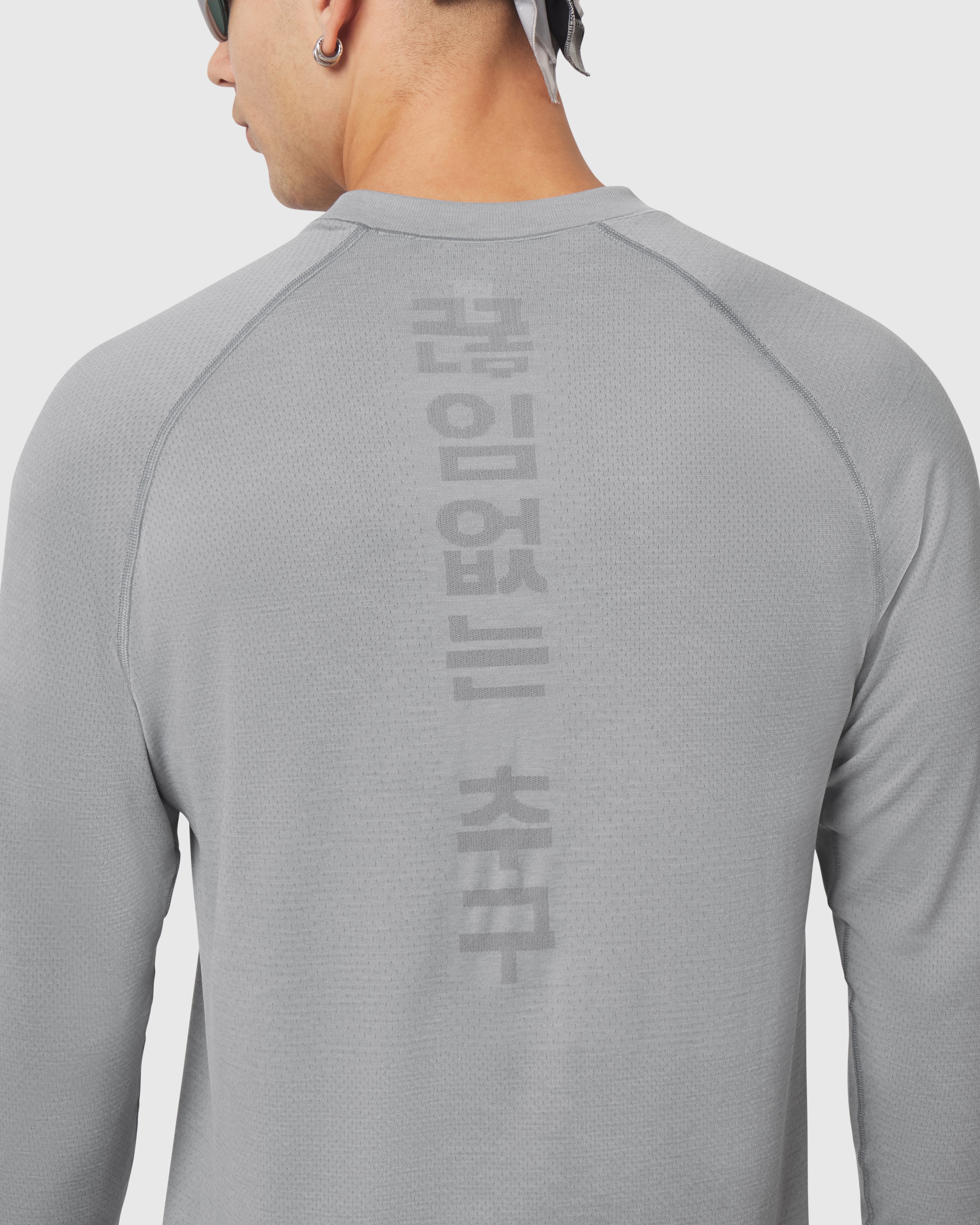 1214. Seamless Training Long Sleeve - Slate Grey