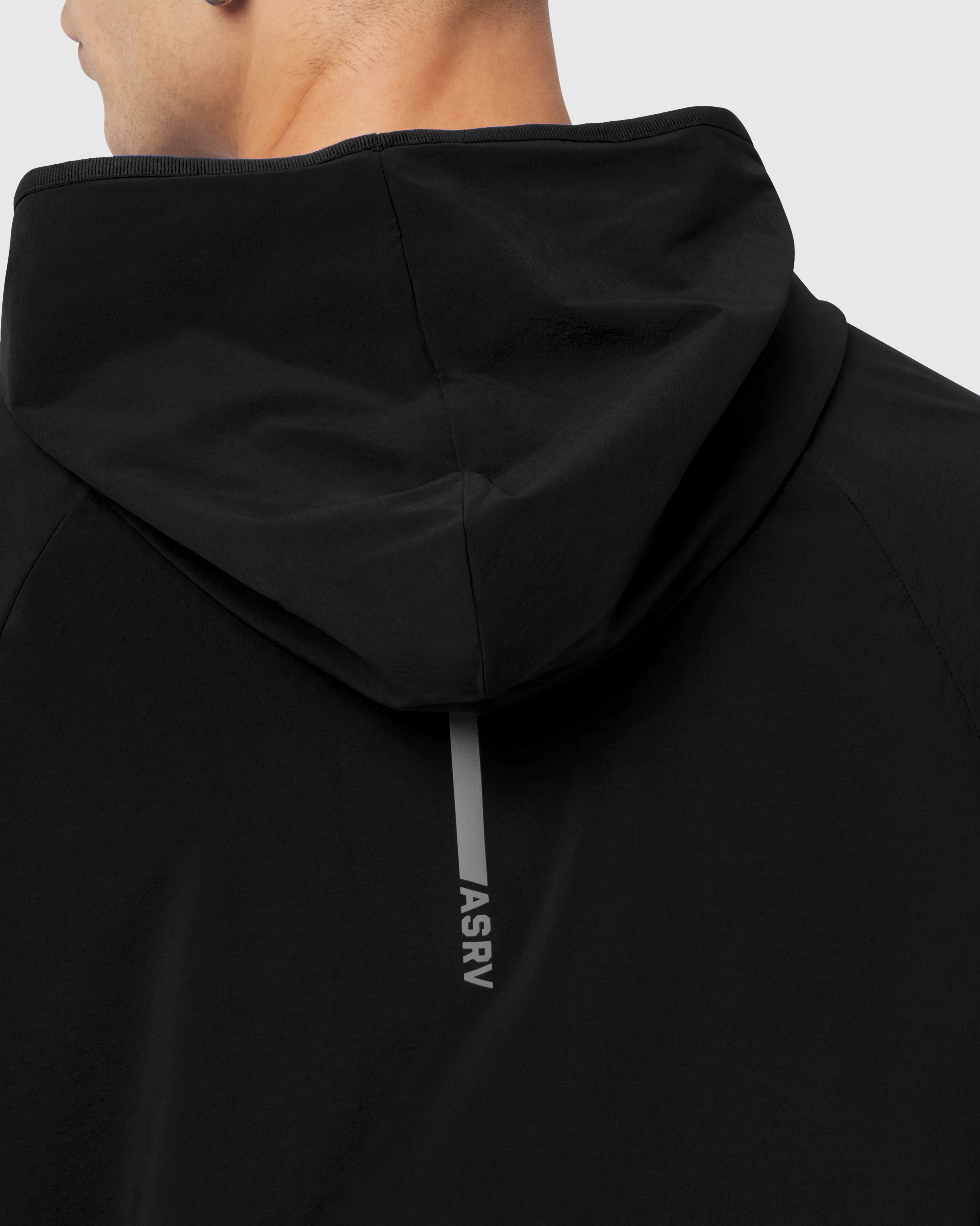 1216. Aerotex™ Reversible Hoodie - Black