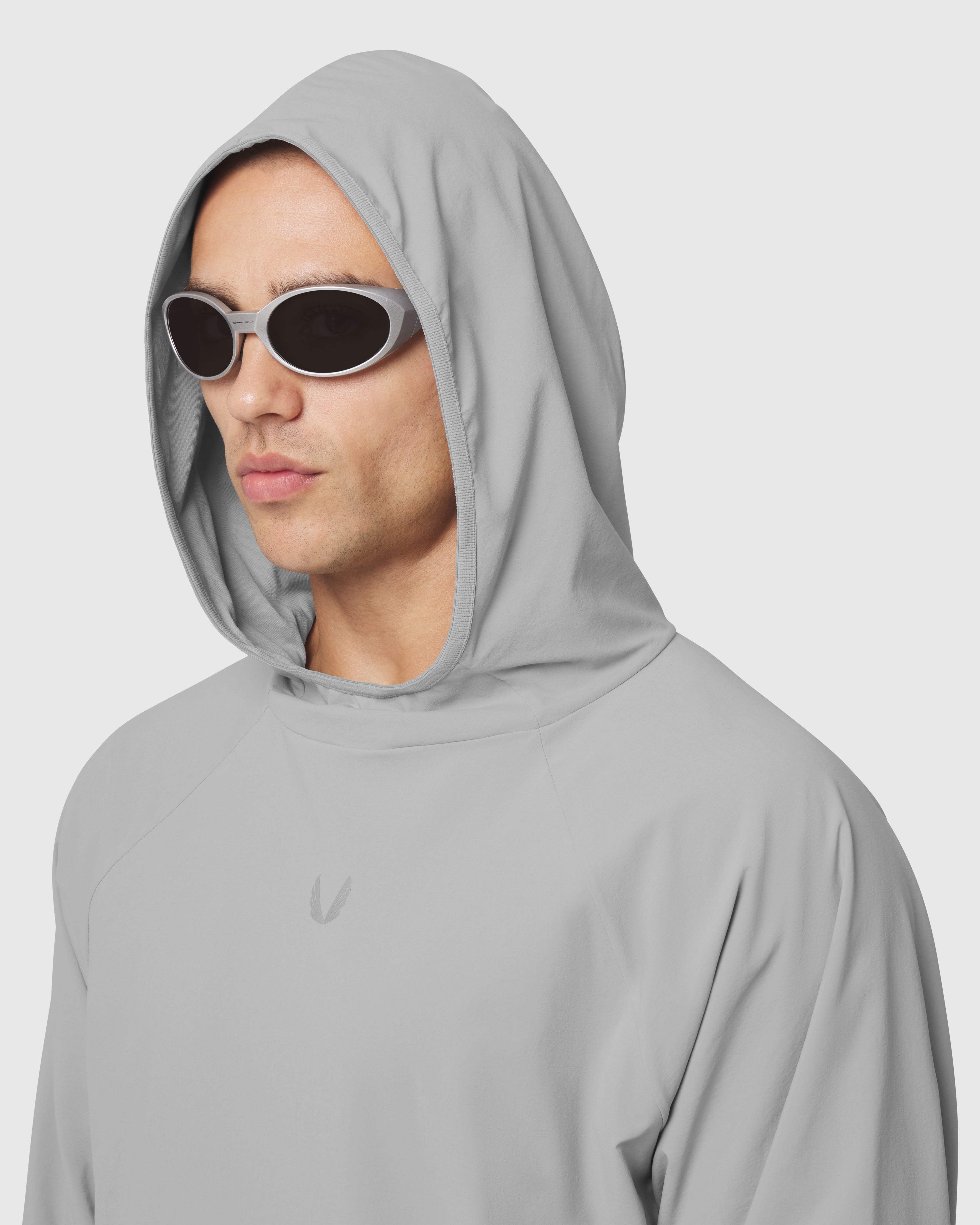 1216. Aerotex™ Reversible Hoodie - Slate Grey