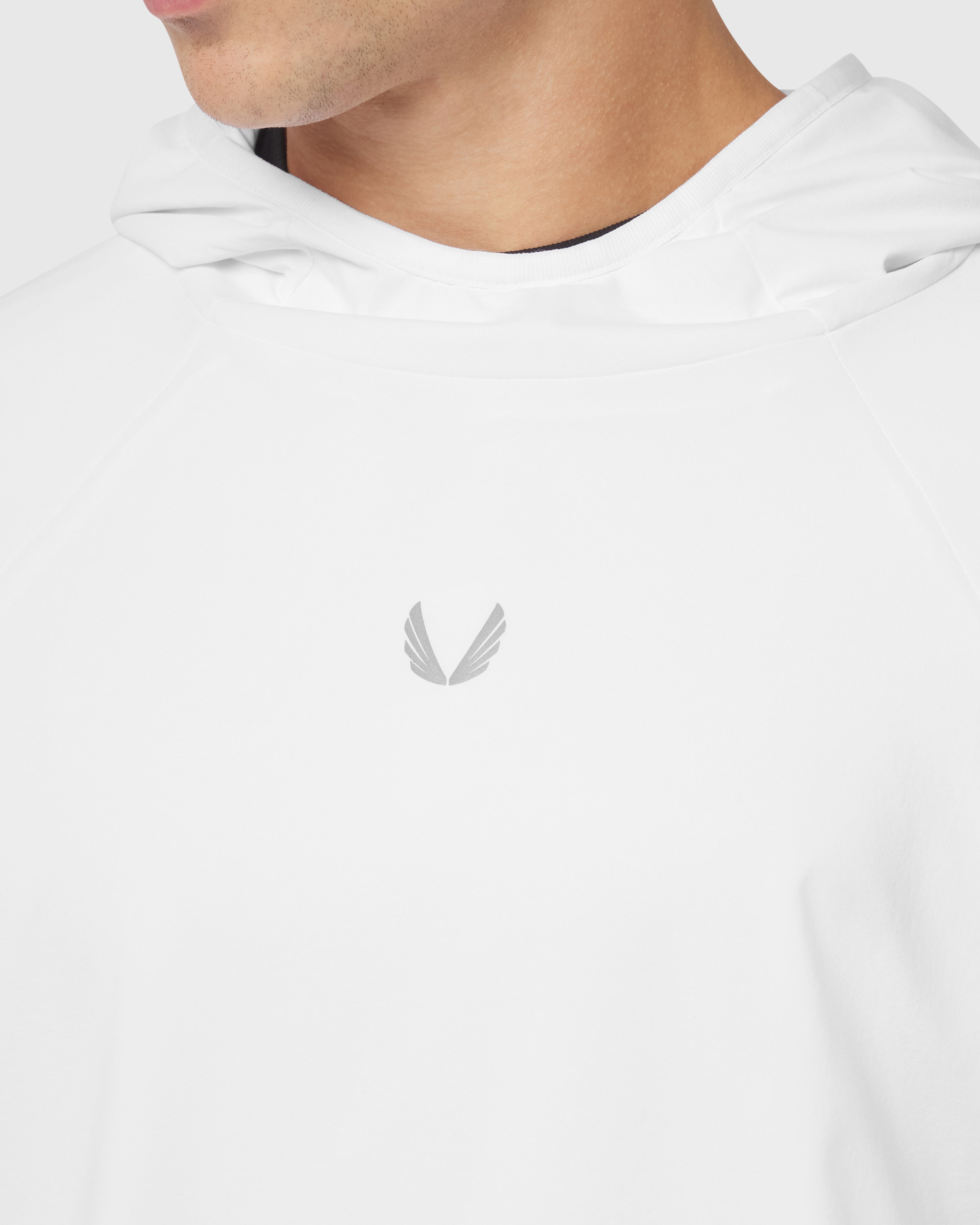1216. Aerotex™ Reversible Hoodie - White