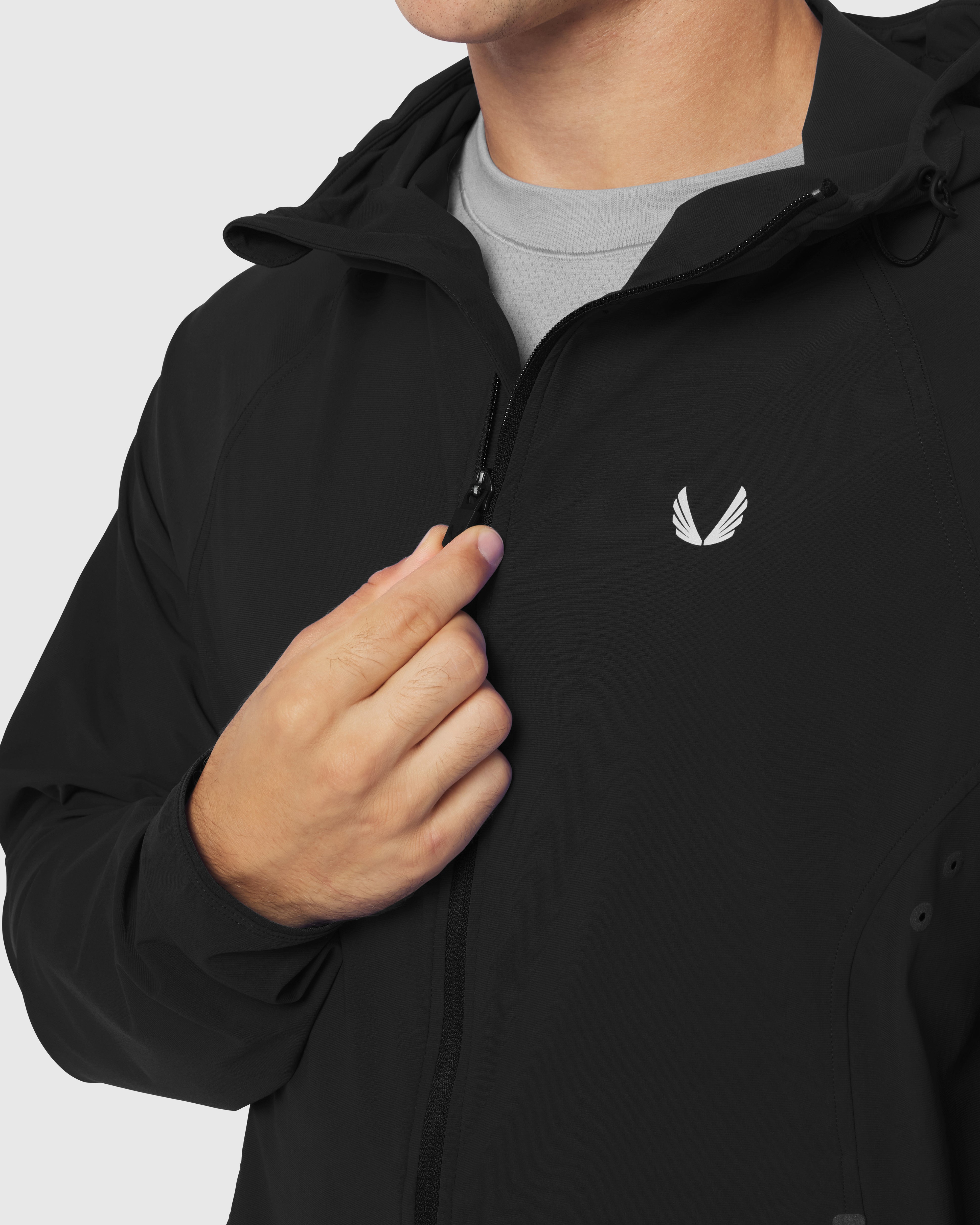 1217. Tetra-Lite® Full Zip Jacket - Black