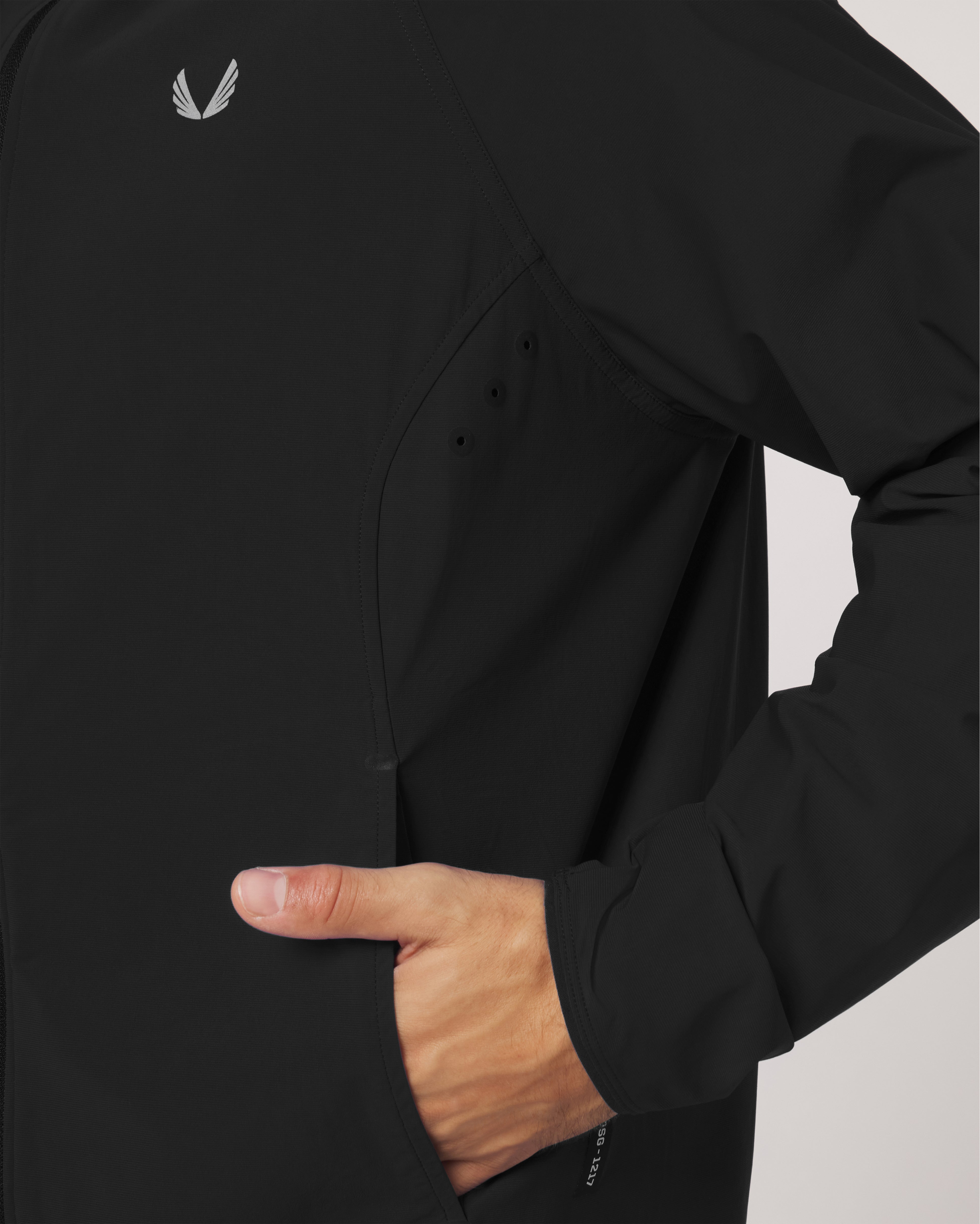 1217. Tetra-Lite® Full Zip Jacket - Black