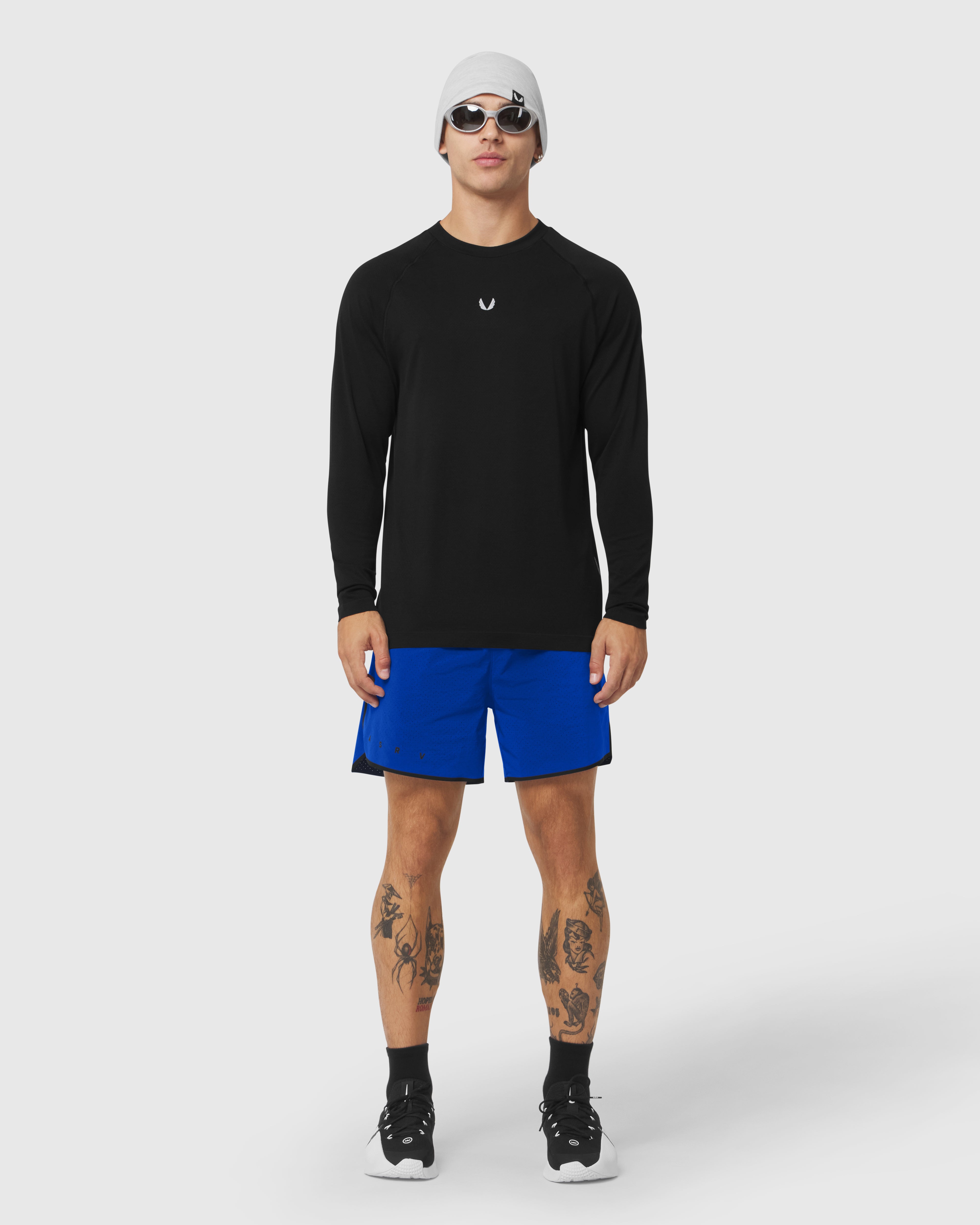 1219. Aerotex™ Perforated Linerless Short - Electric Blue