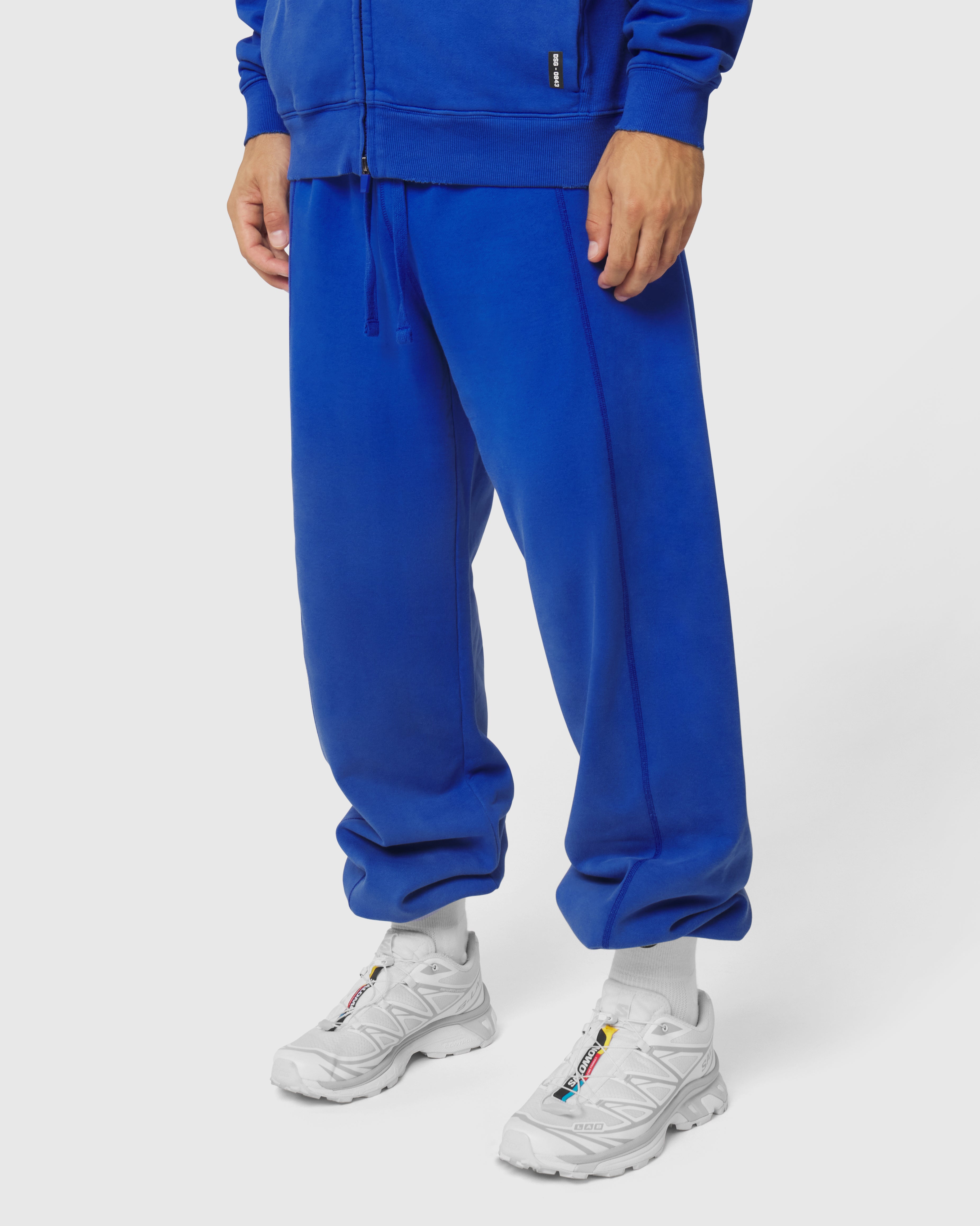 1221. Tech Essential™ Cinch Sweatpants - Electric Blue Sun Fade