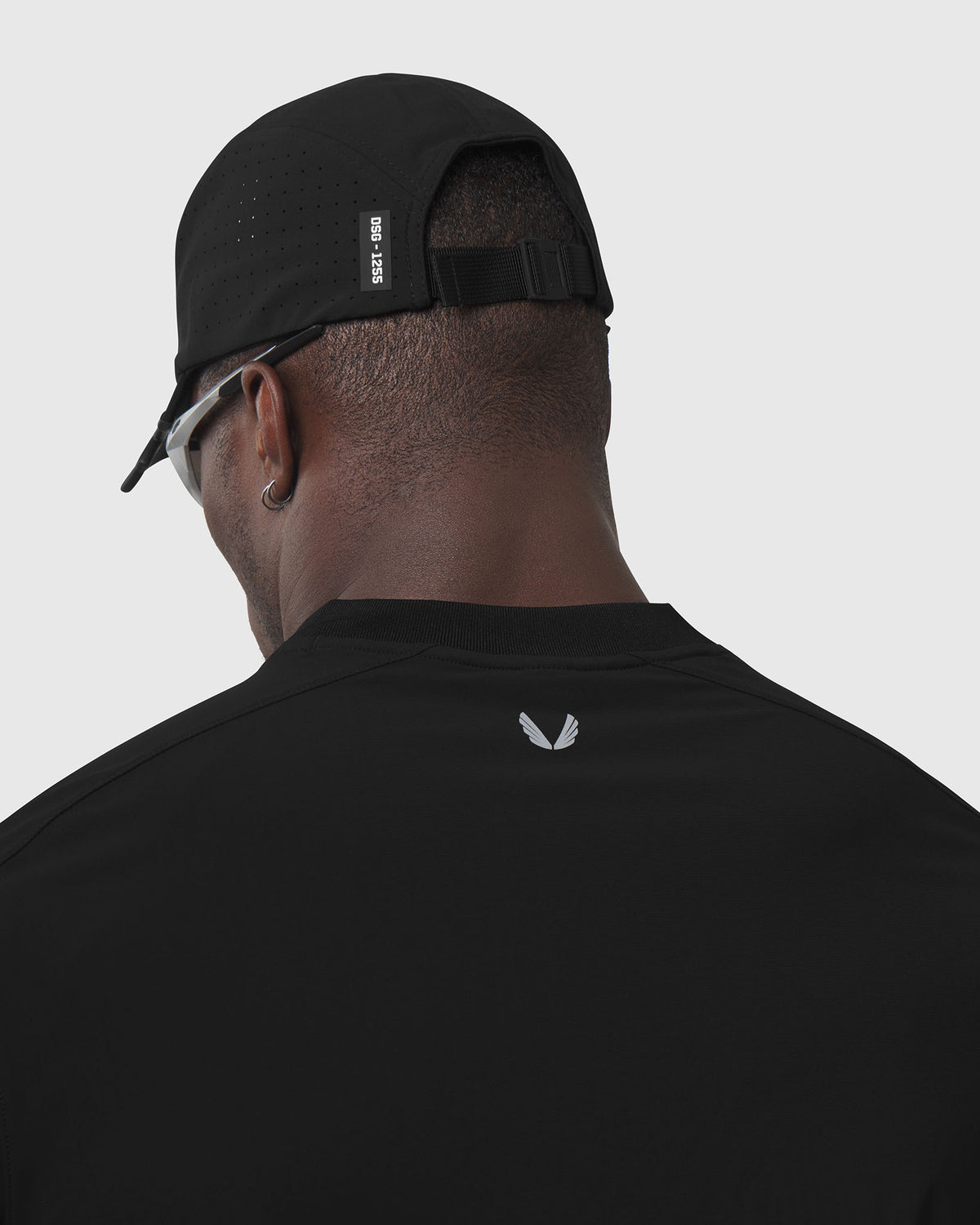 1240. Tetra-Lite® Quarter Zip Long Sleeve - Black