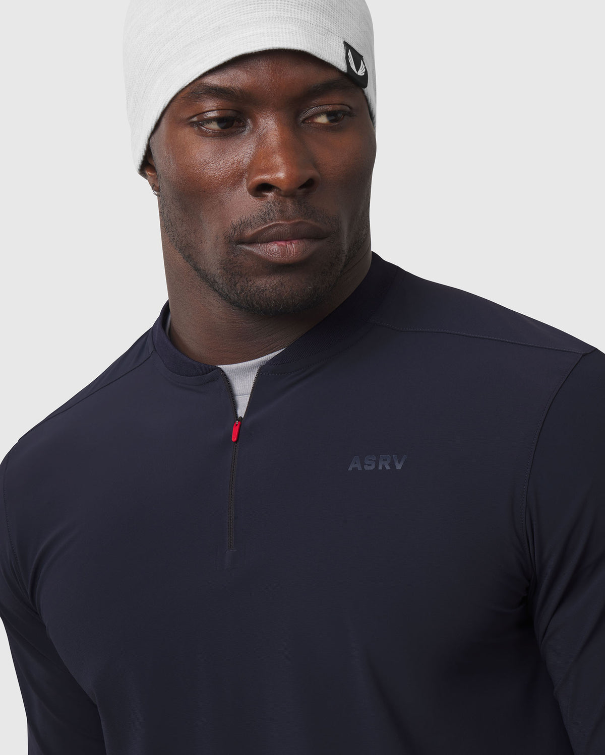 1240. Tetra-Lite™ Quarter Zip Long Sleeve - Navy