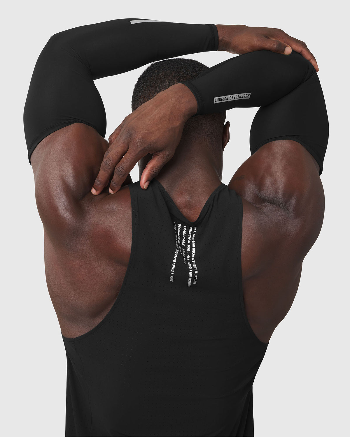 WarpFlexx® Arm Sleeve - Black "Blade"