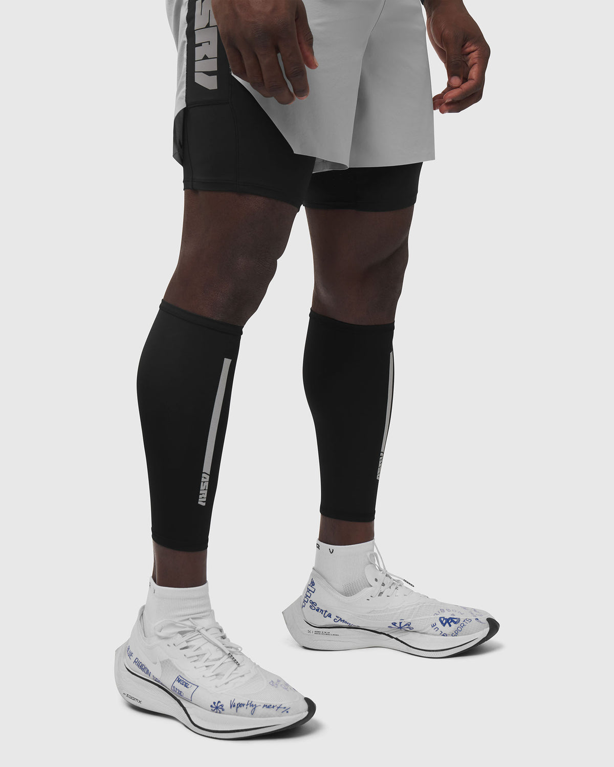 WarpFlexx® Calf Sleeve - Black "Blade"