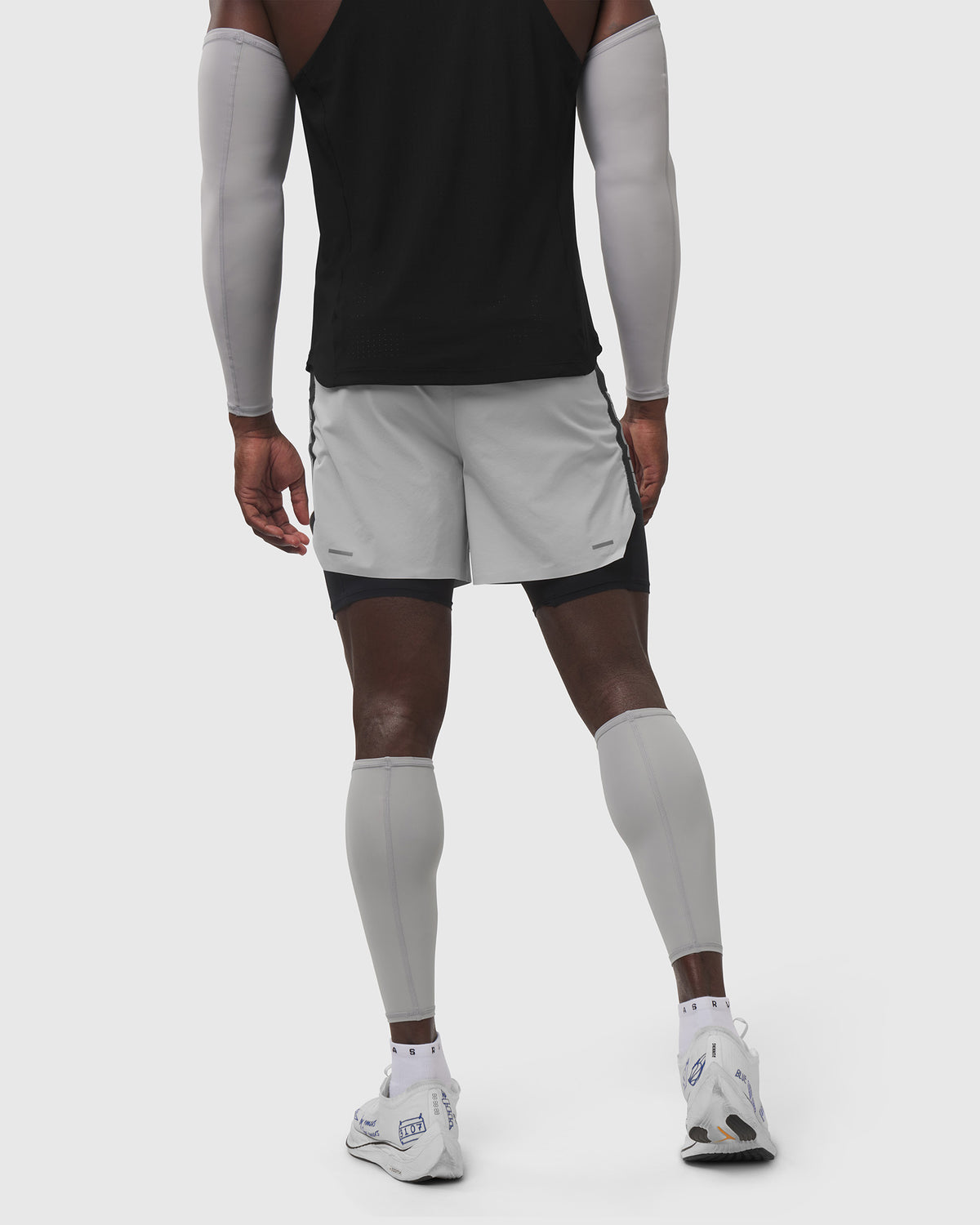 WarpFlexx® Calf Sleeve - Slate Grey "Blade"