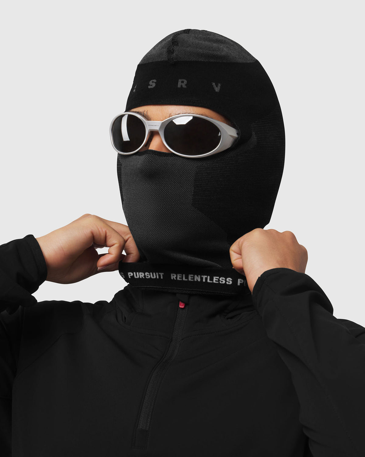 1257. Seamless Balaclava - Black