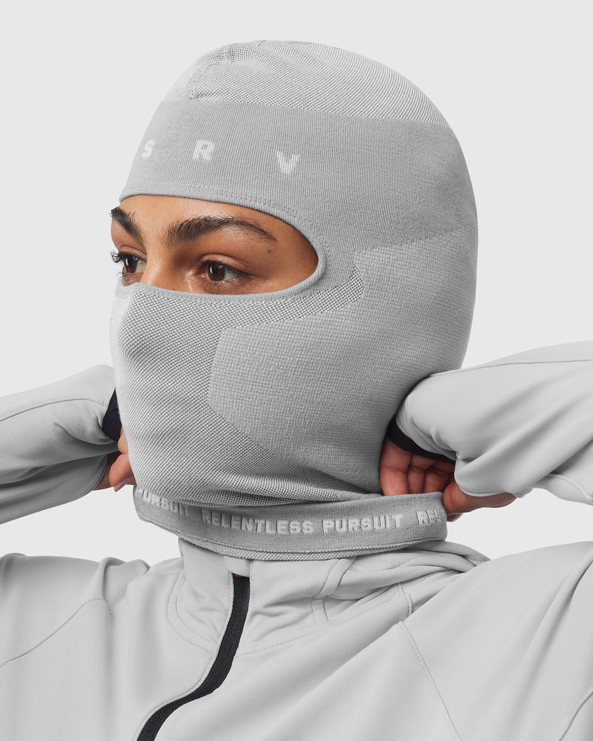 1257. Seamless Balaclava - Slate Grey