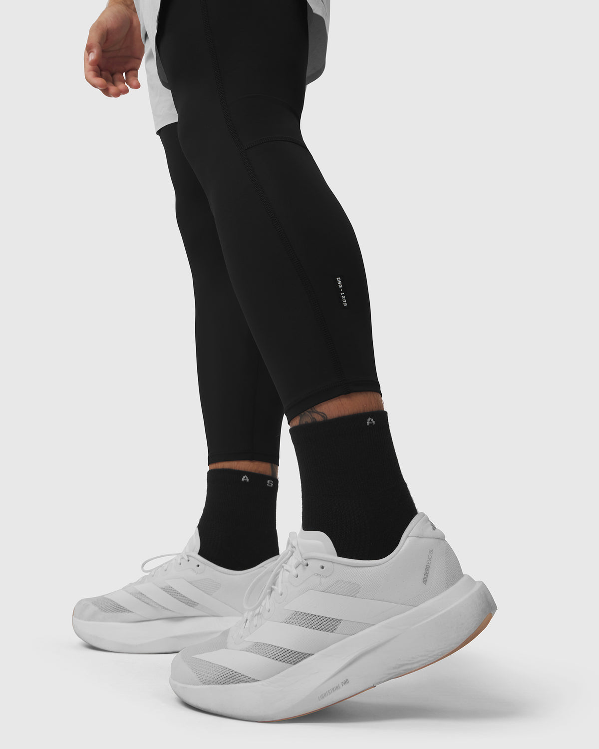 1239. Aerotex™ Hybrid Legging - Slate Grey/Black "Blade"