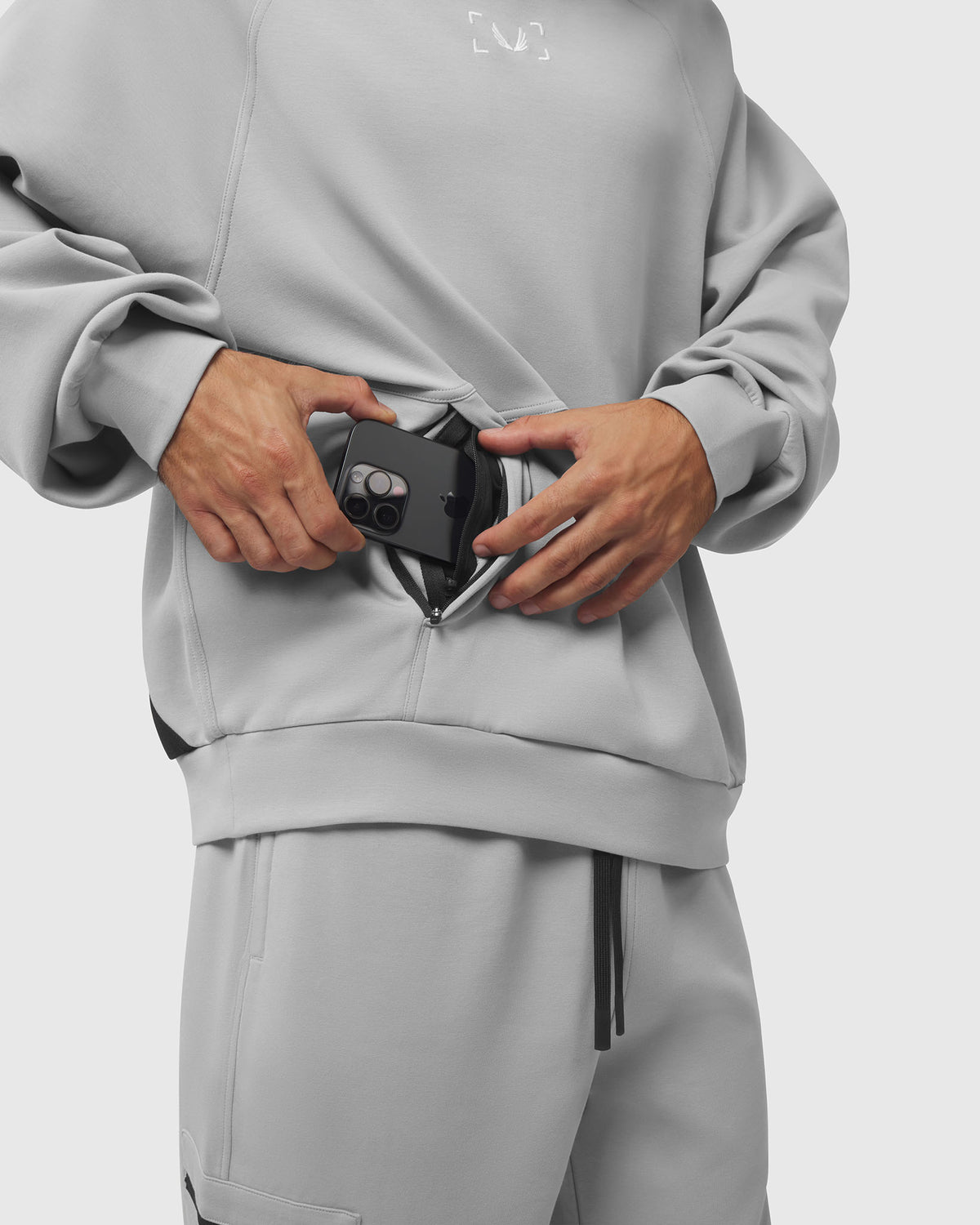 1245. DRI-CORE™ Hoodie - Slate Grey