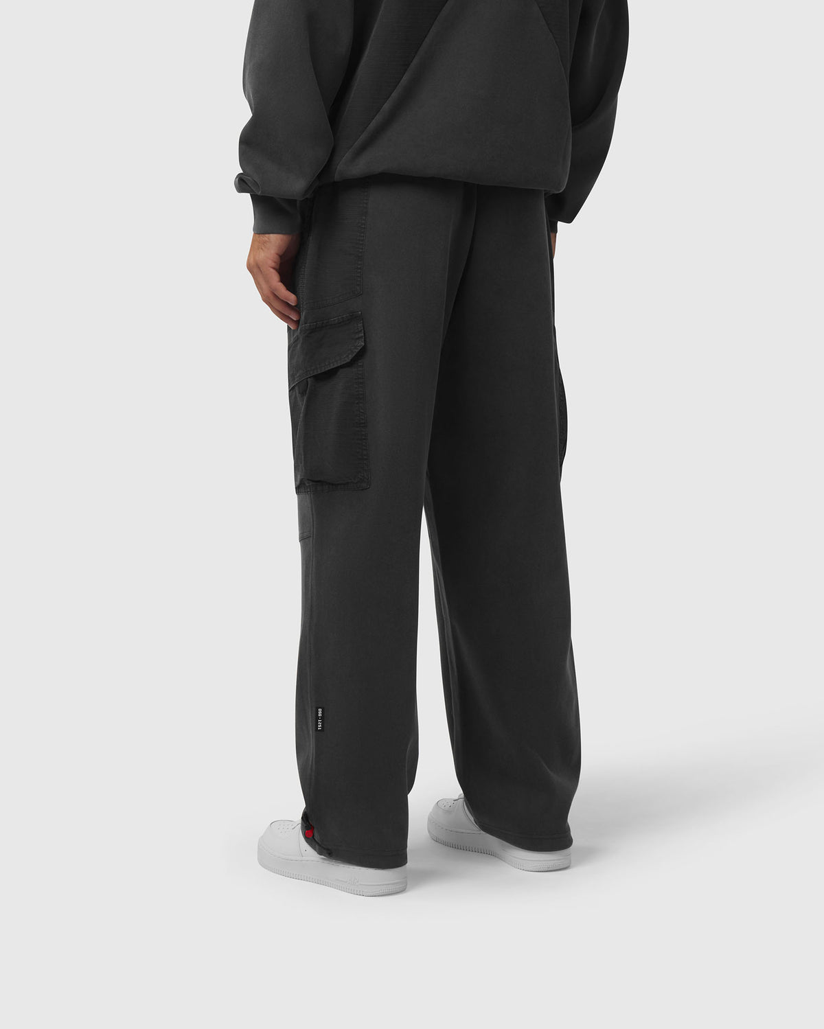 1251. Garment Dyed Ripstop DRI-CORE™ Cargo Pant - Black