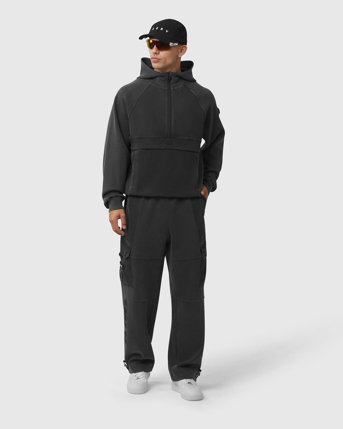1251. Garment Dyed Ripstop DRI-CORE™ Cargo Pant - Black